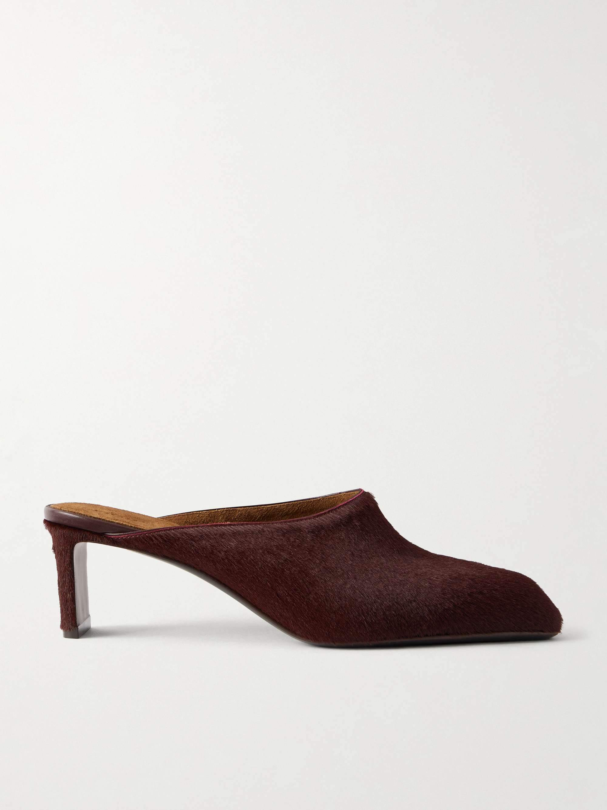 Colt Calf Hair Mules
