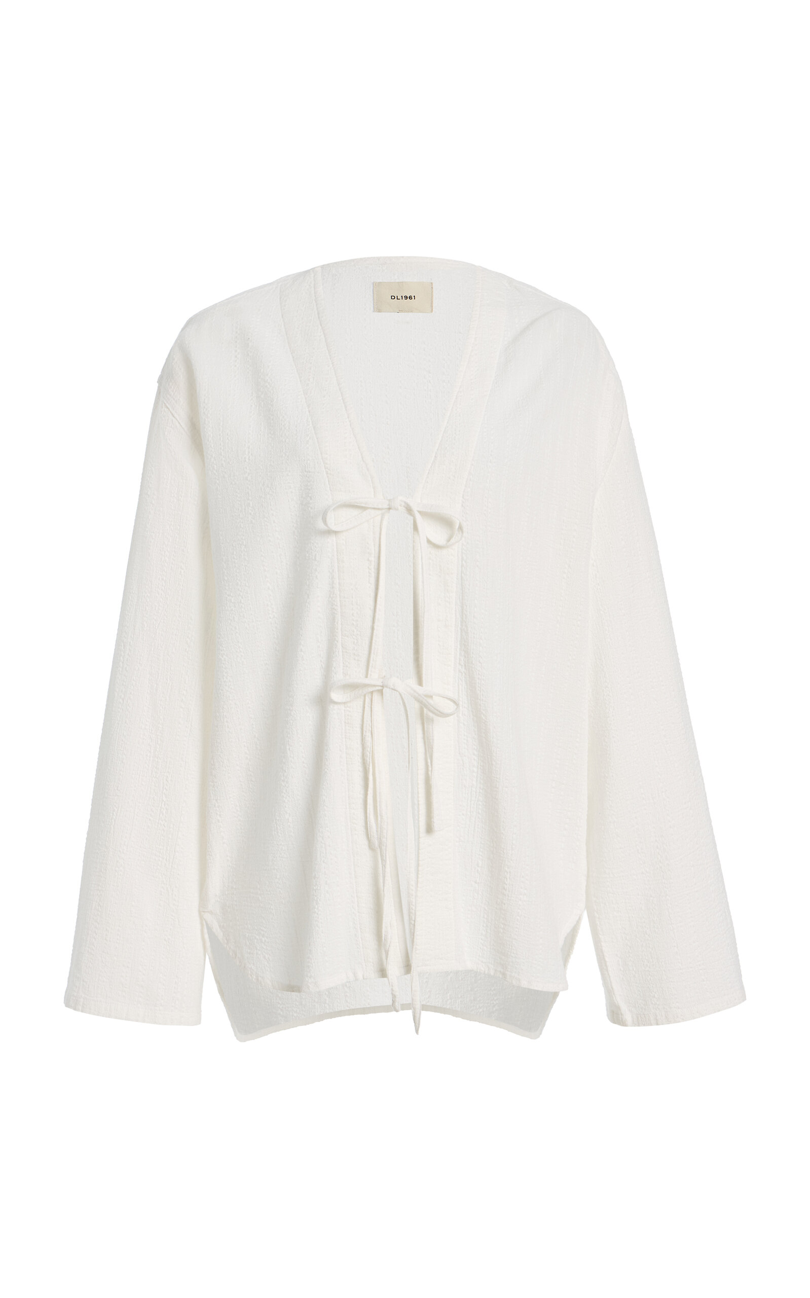 Faye Cotton Gauze Tie Shirt