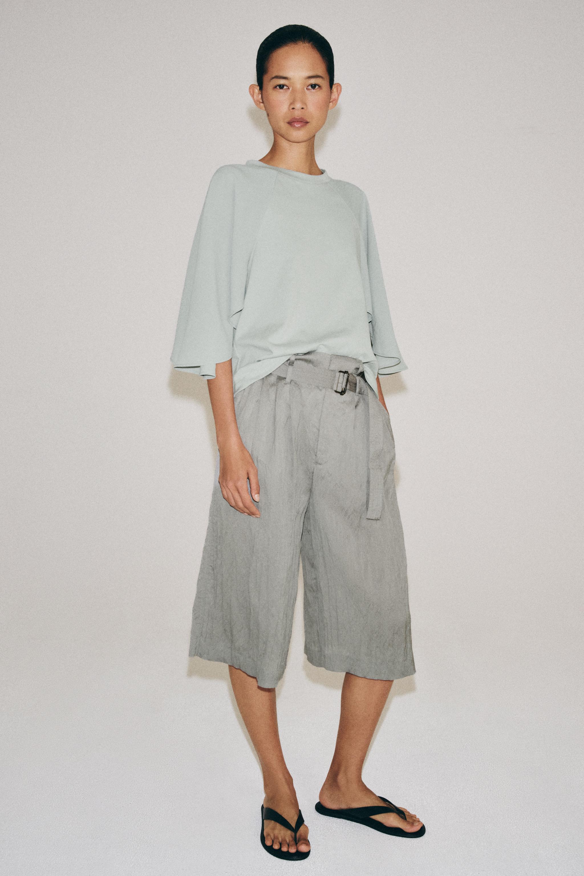 Contrast T-Shirt - Blue / Grey - S