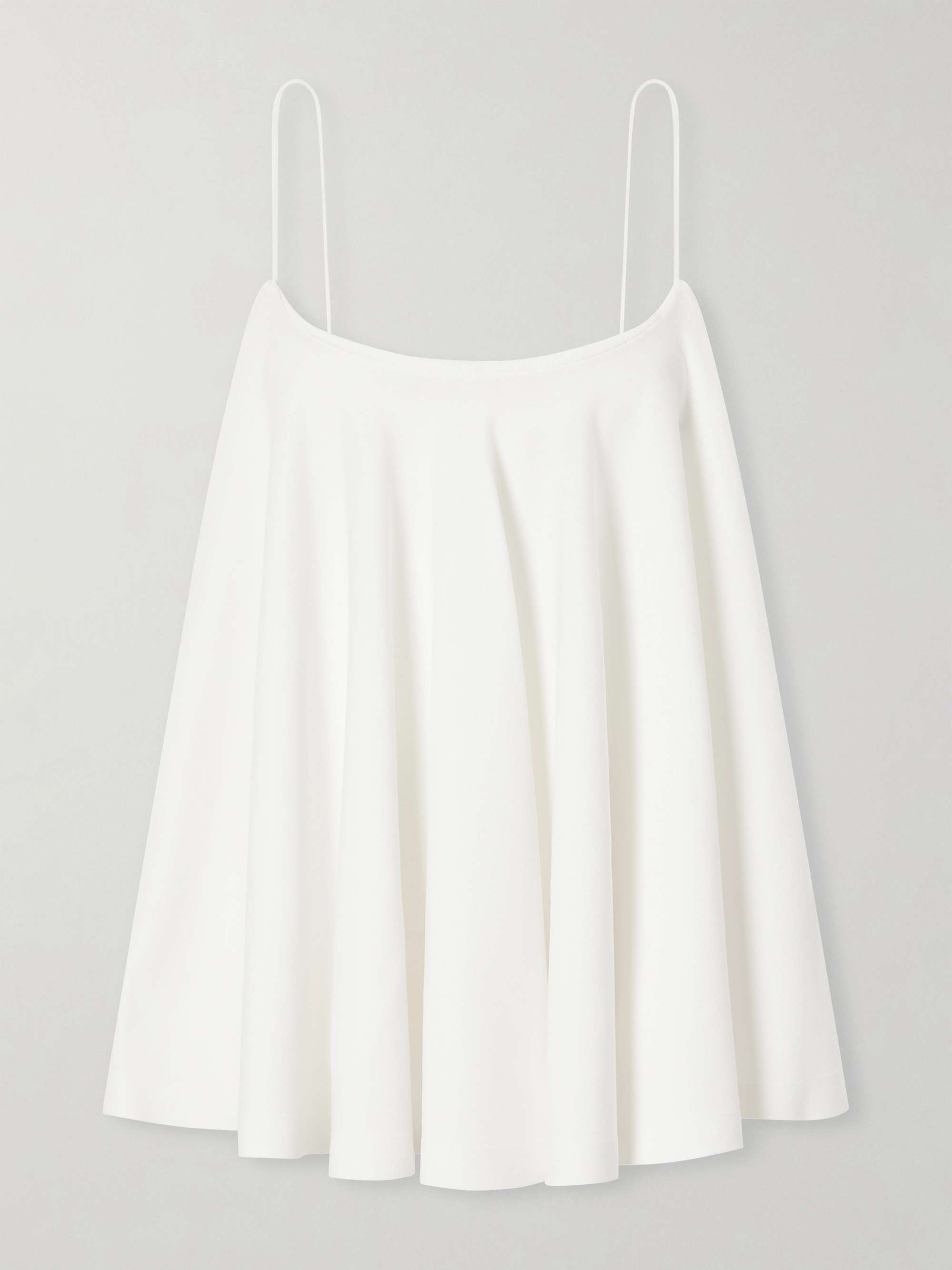Le Haut Voile Open-Back Jersey Top