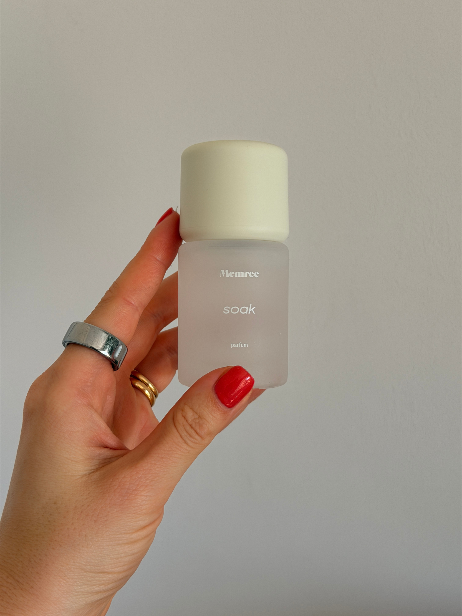 Grace Day holding Memree Soak