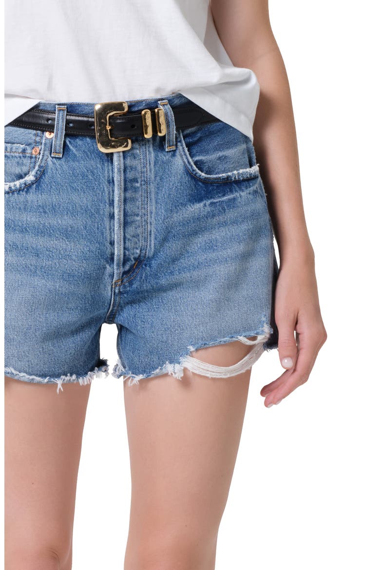 Marlow Distressed Denim Cutoff Shorts