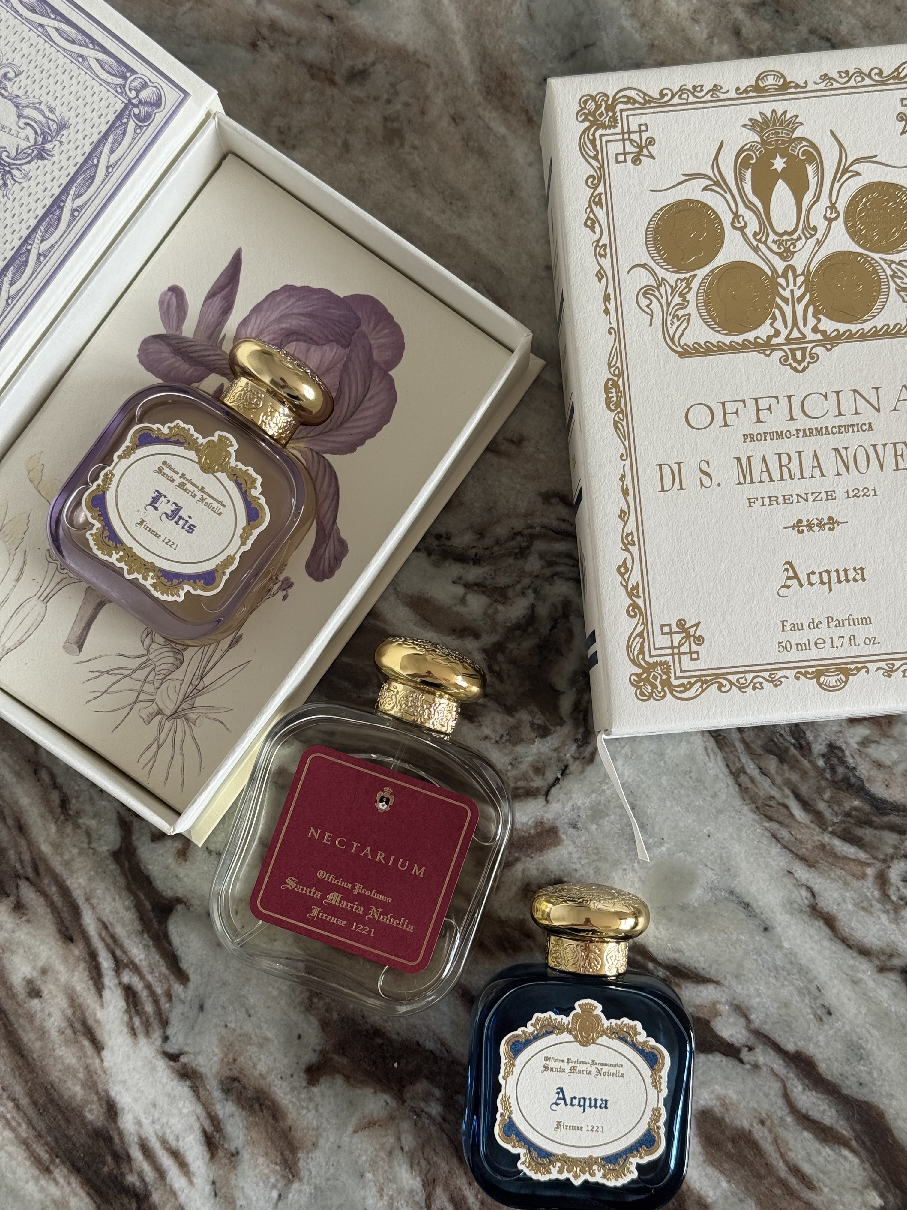 A photo of Santa Maria Novella perfumes