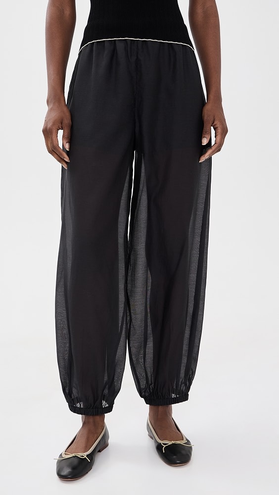 Lumas Balloon Pants - Black