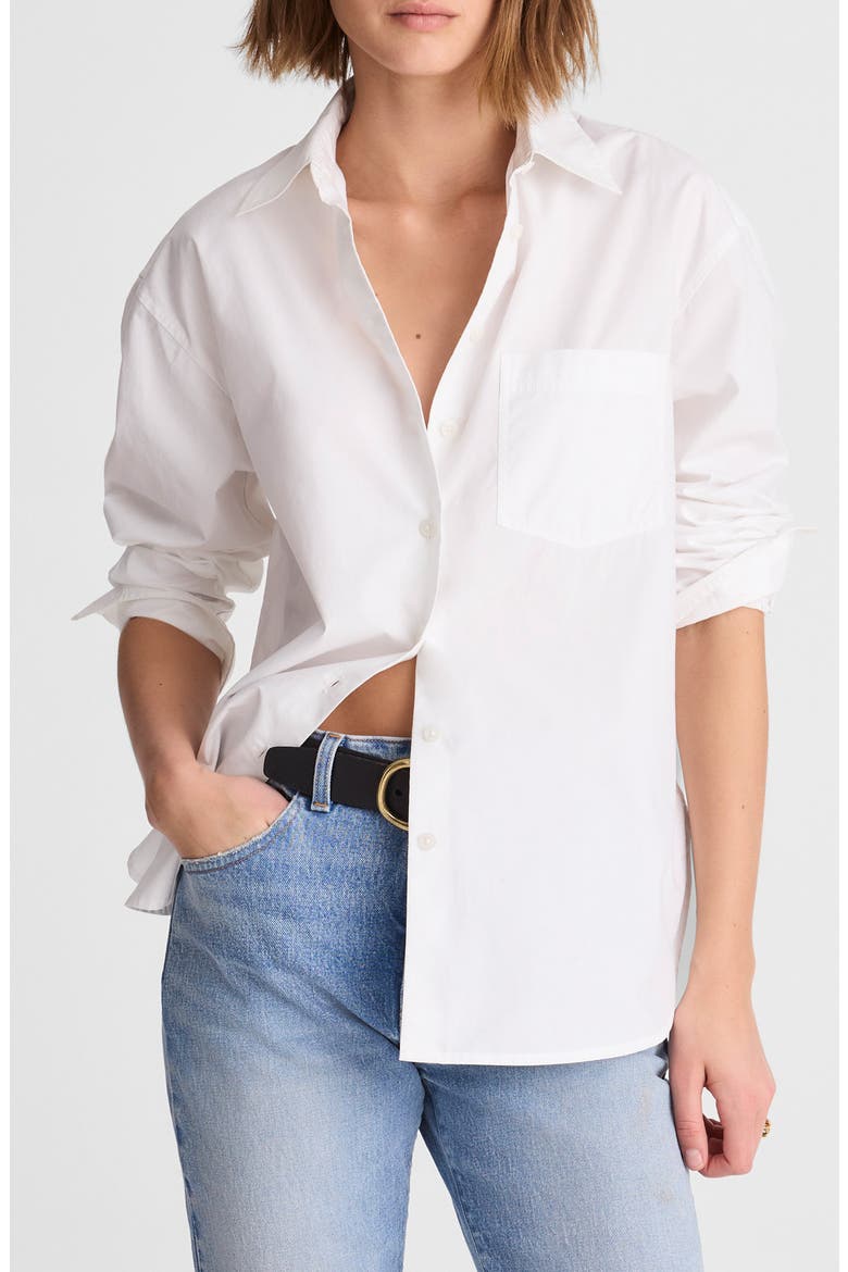 Madewell The Easy Poplin Button-Up Shirt