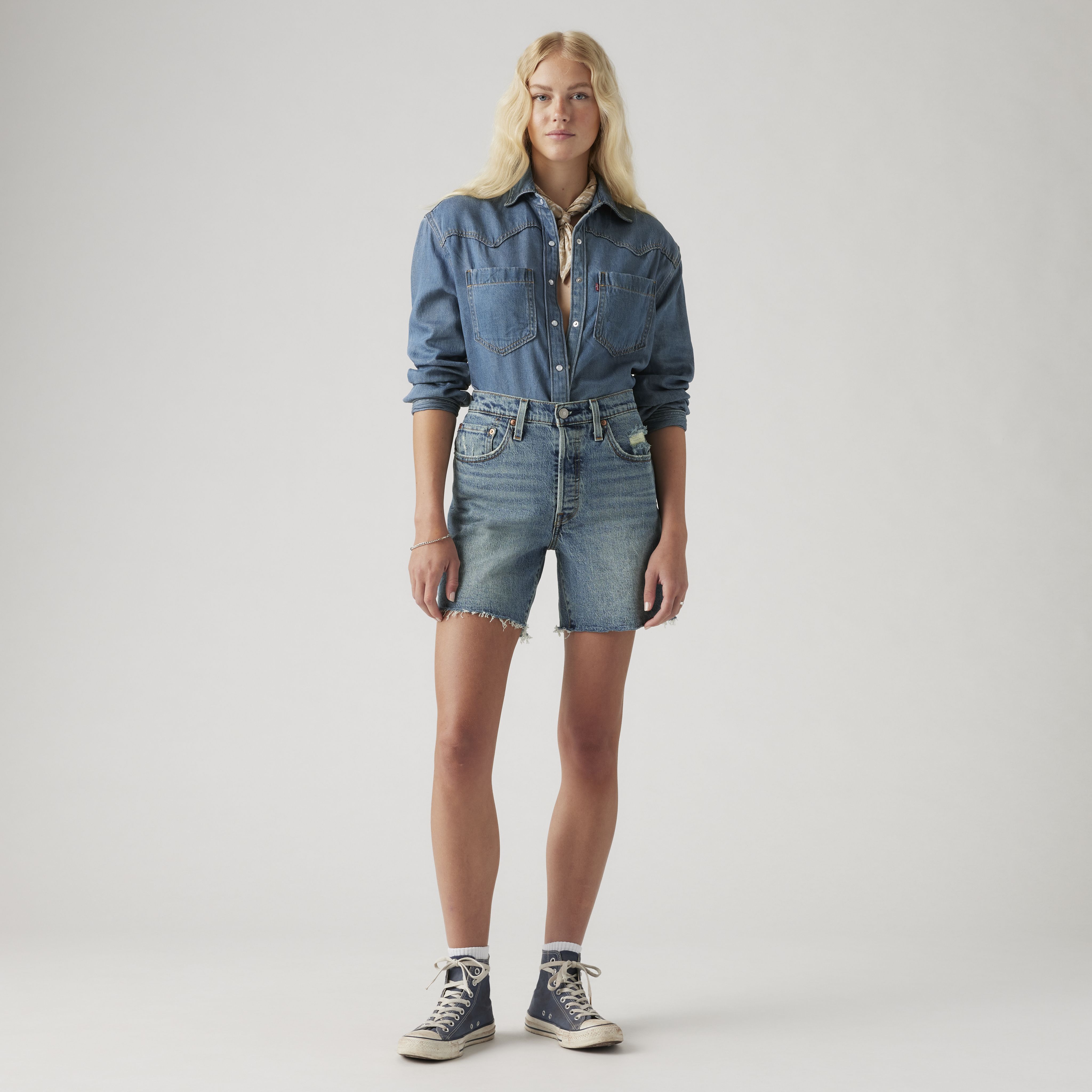 501® Mid Thigh Women's Shorts