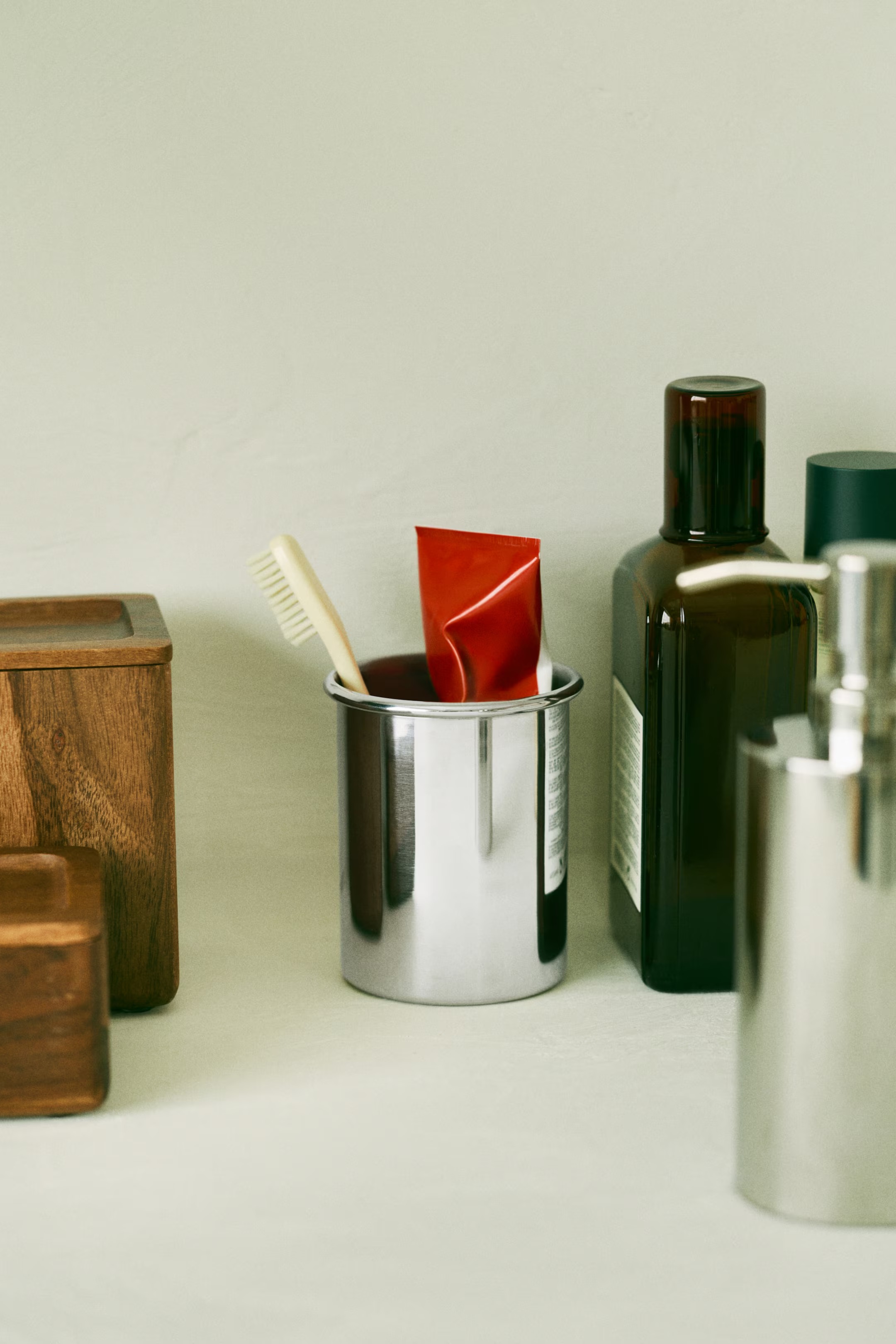 h&m, Stainless Steel Toothbrush Mug