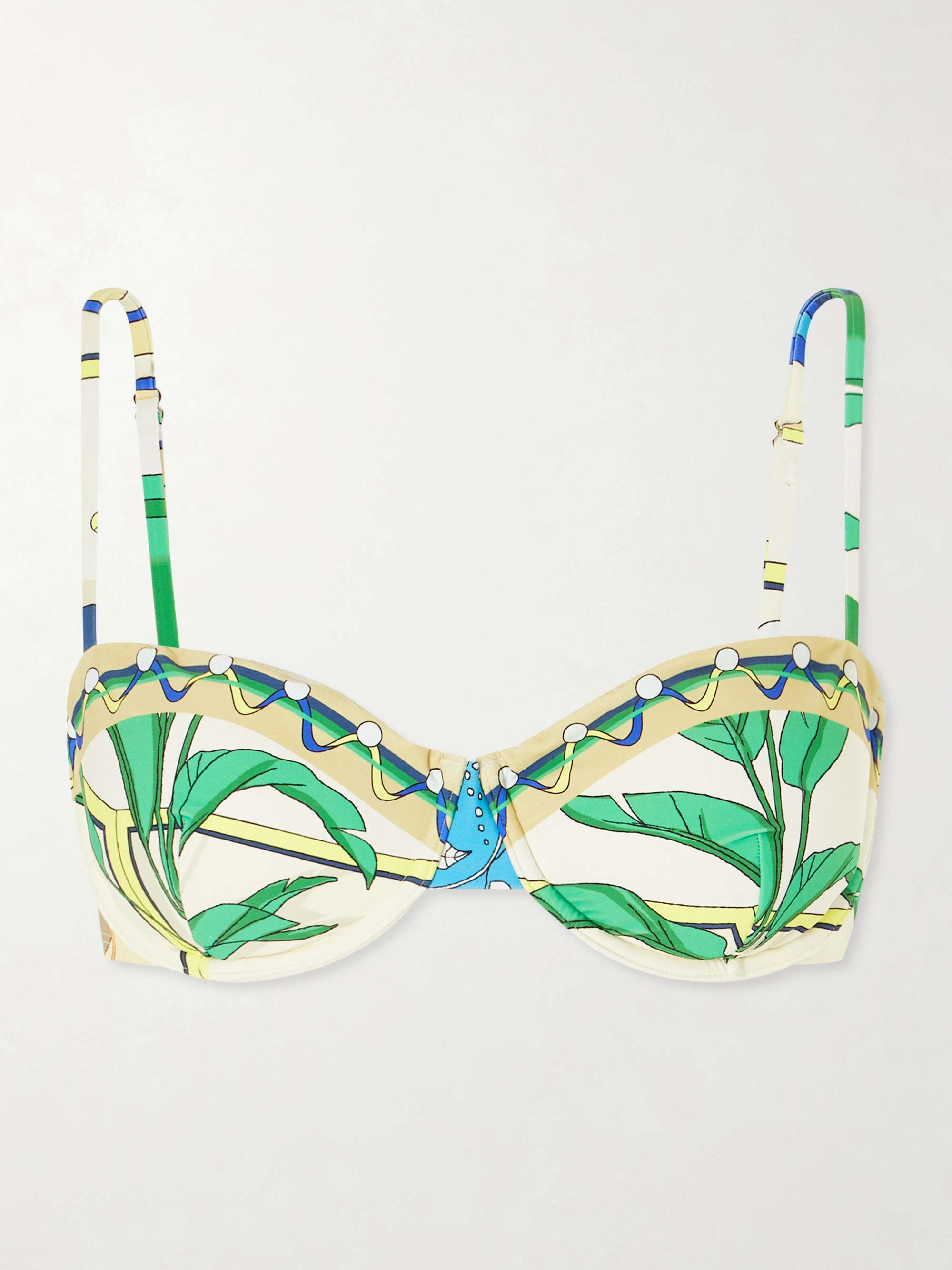Printed Bikini Top