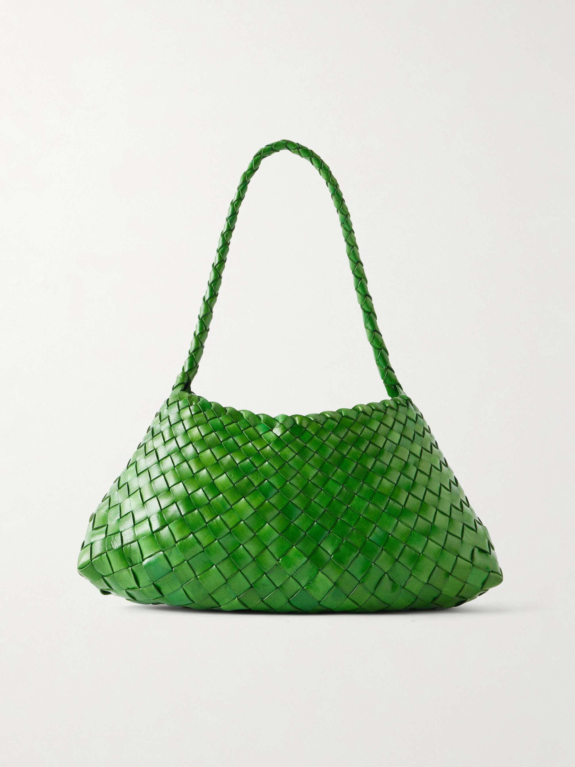 Rosanna Mini Woven Leather Shoulder Bag
