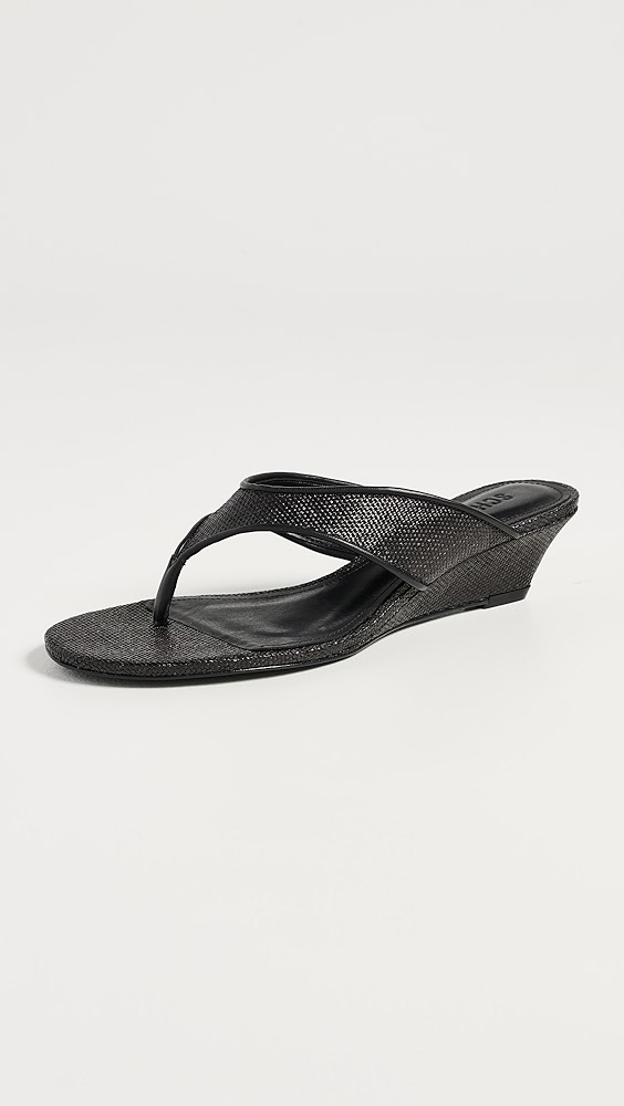 Maya Low Wedges - Black