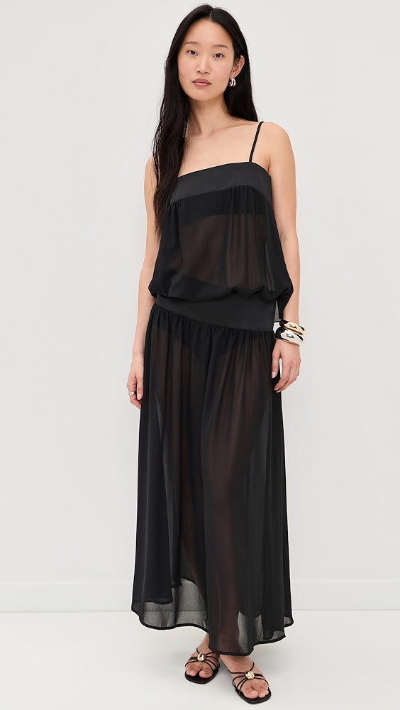 Gracia Maxi Dress - Noir