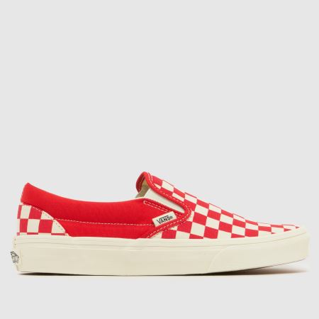 Vans Classic Slip-On in Red Multi