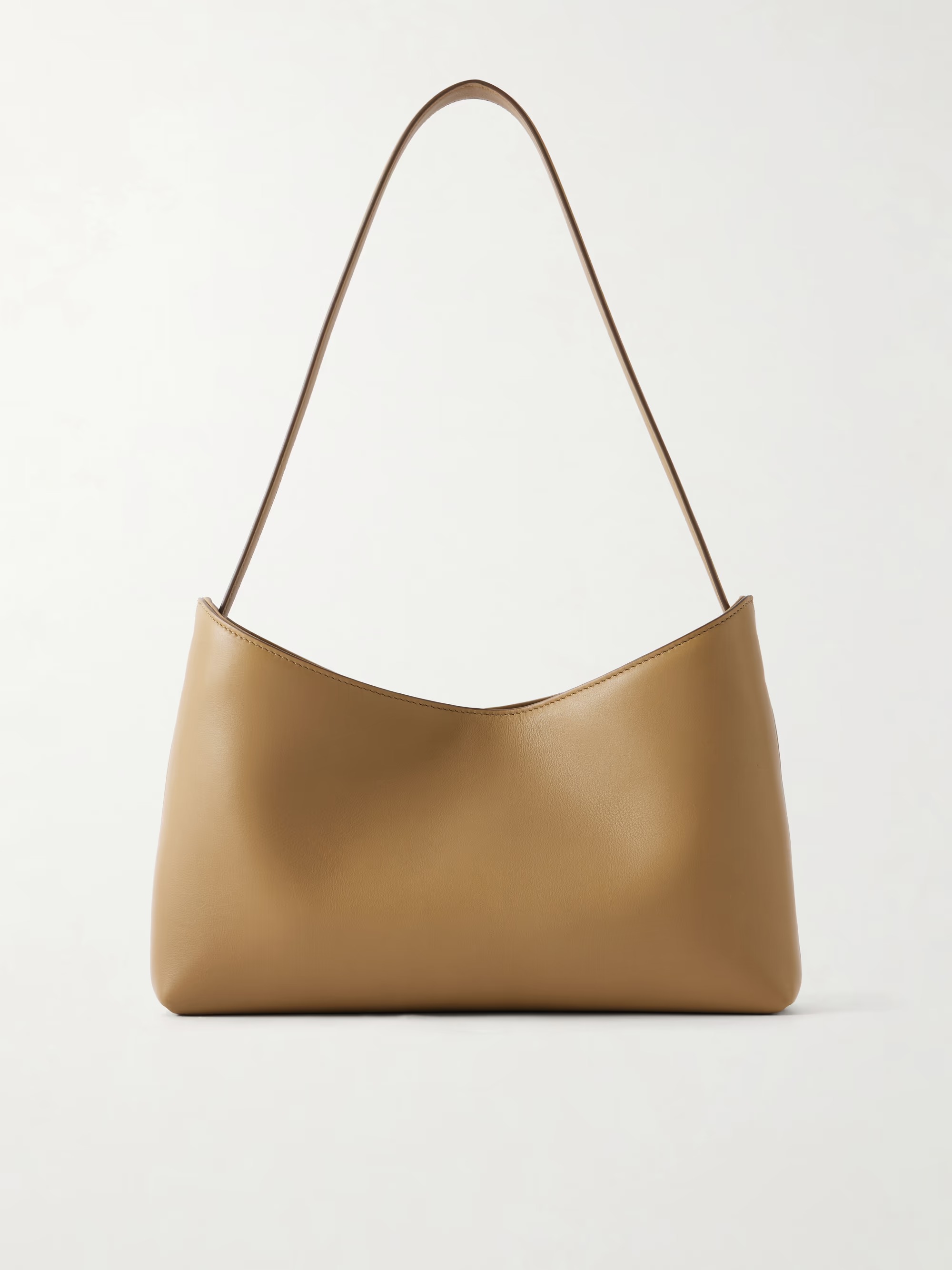 The Row, Alma Baguette Leather Shoulder Bag
