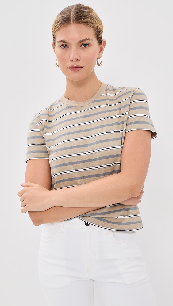 Kenzie T-Shirt - Almond Stripe