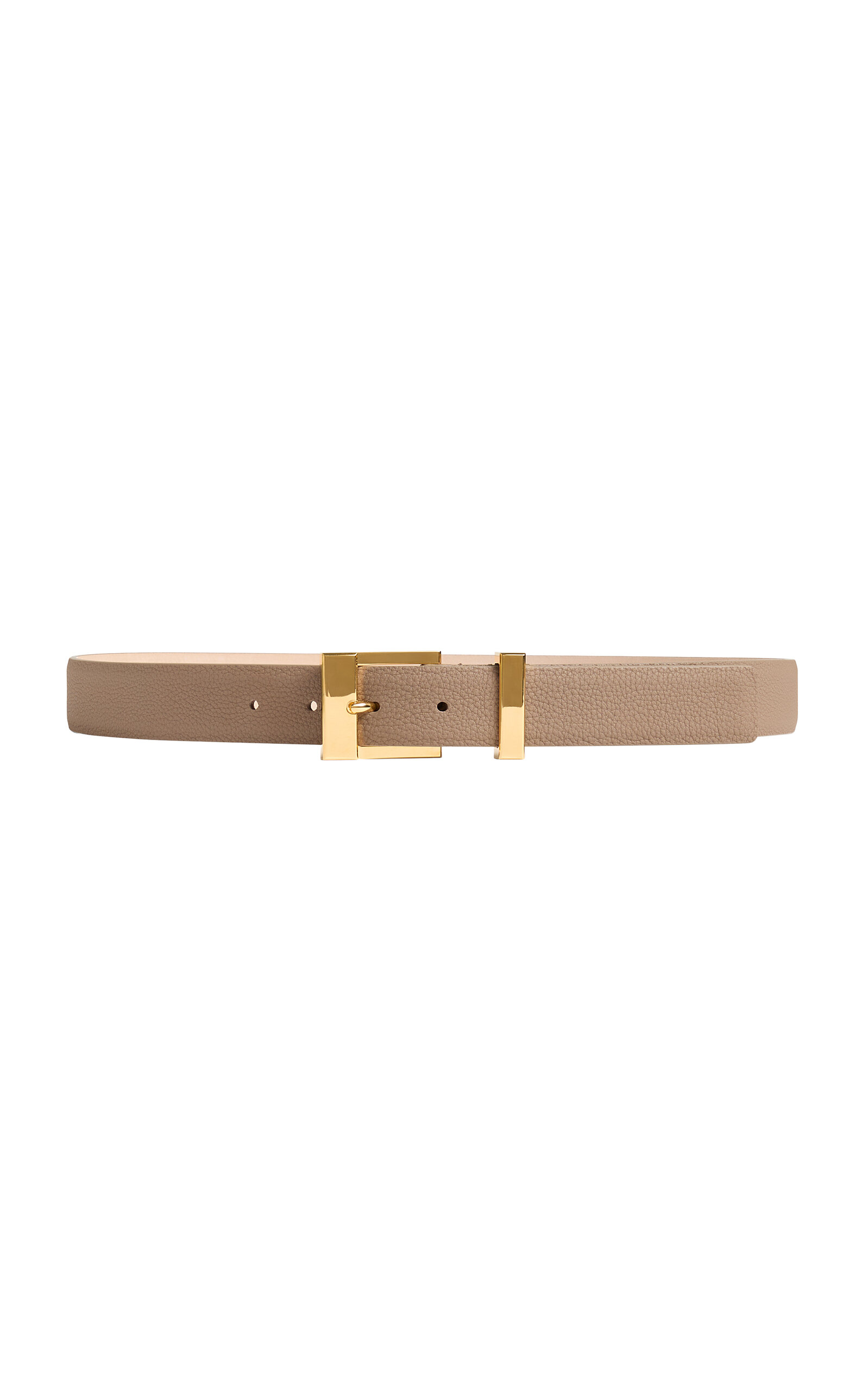 Manhattan Pebbled Leather Belt