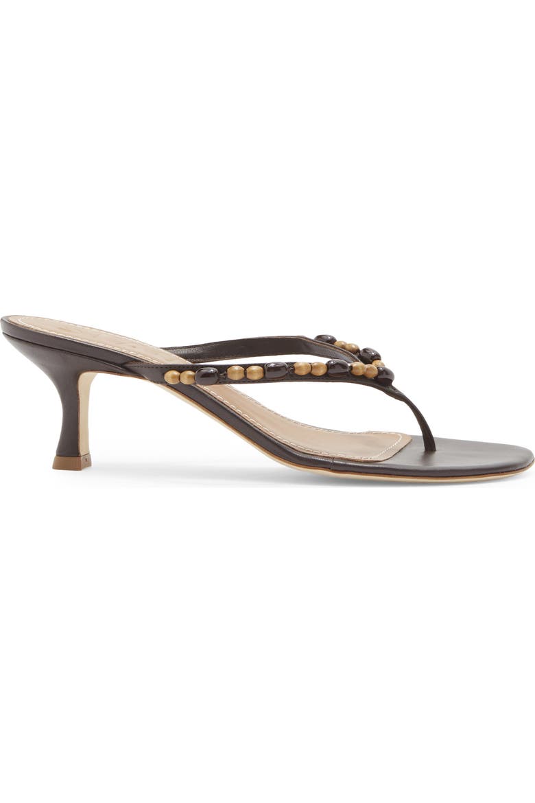 Freja Woven Thong Slide Sandal