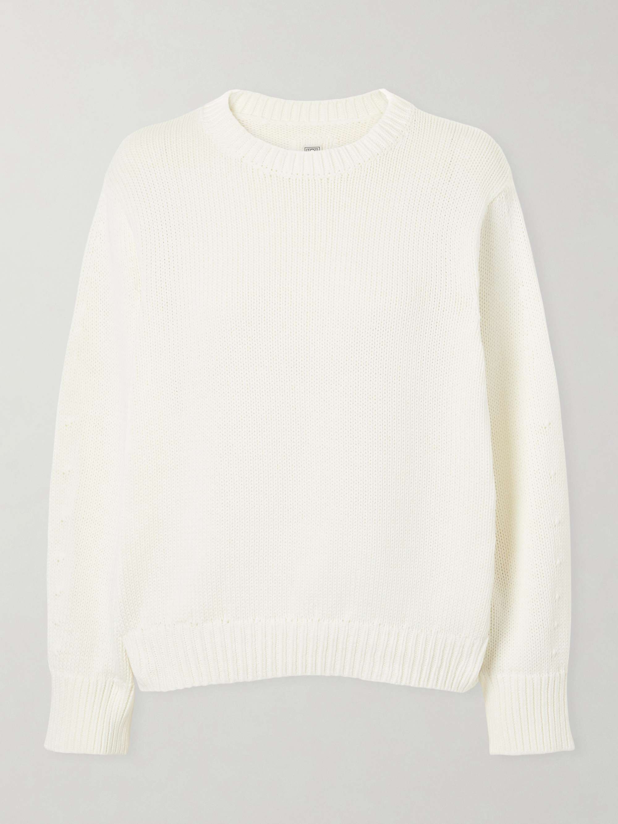 Oversized Organic Cotton-Blend Sweater