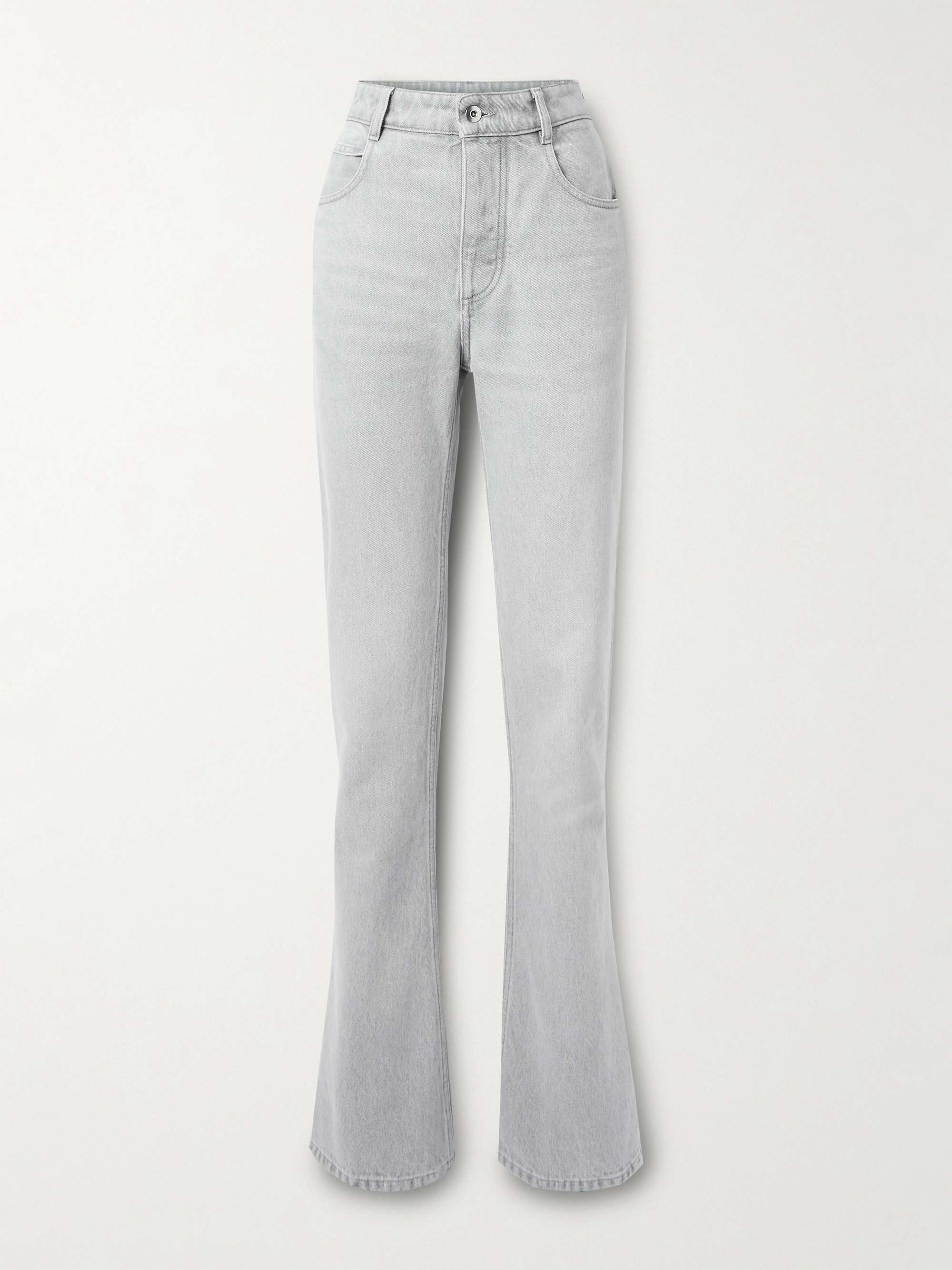 High-Rise Straight-Leg Jeans