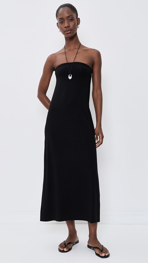 The Strapless Dress - Black