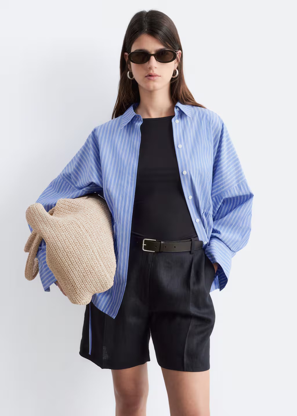 & Other Stories, Tailored Linen Shorts