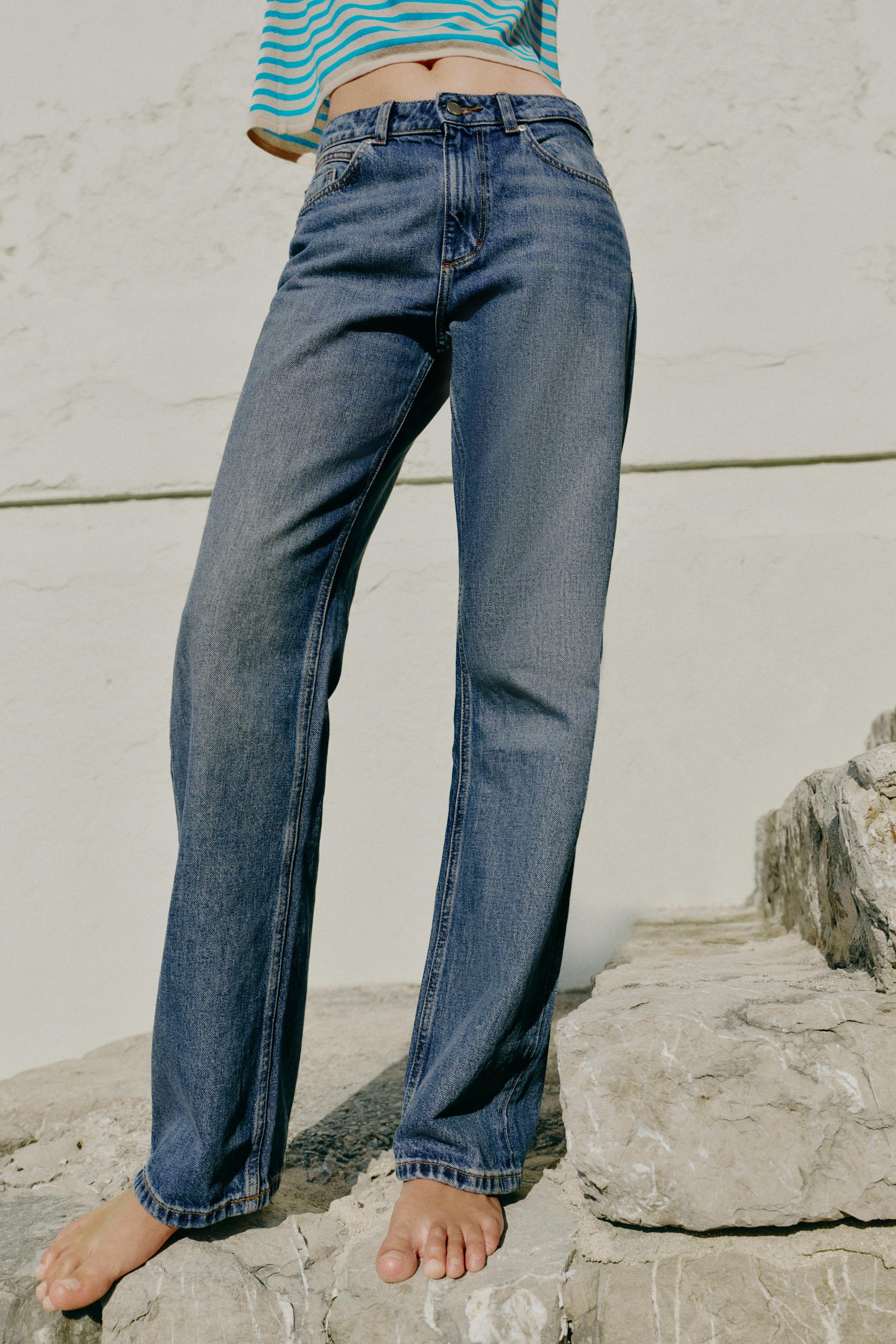 Z1975 High Rise Regular Long Length Jeans - Mid-Blue - 25 (us 0)