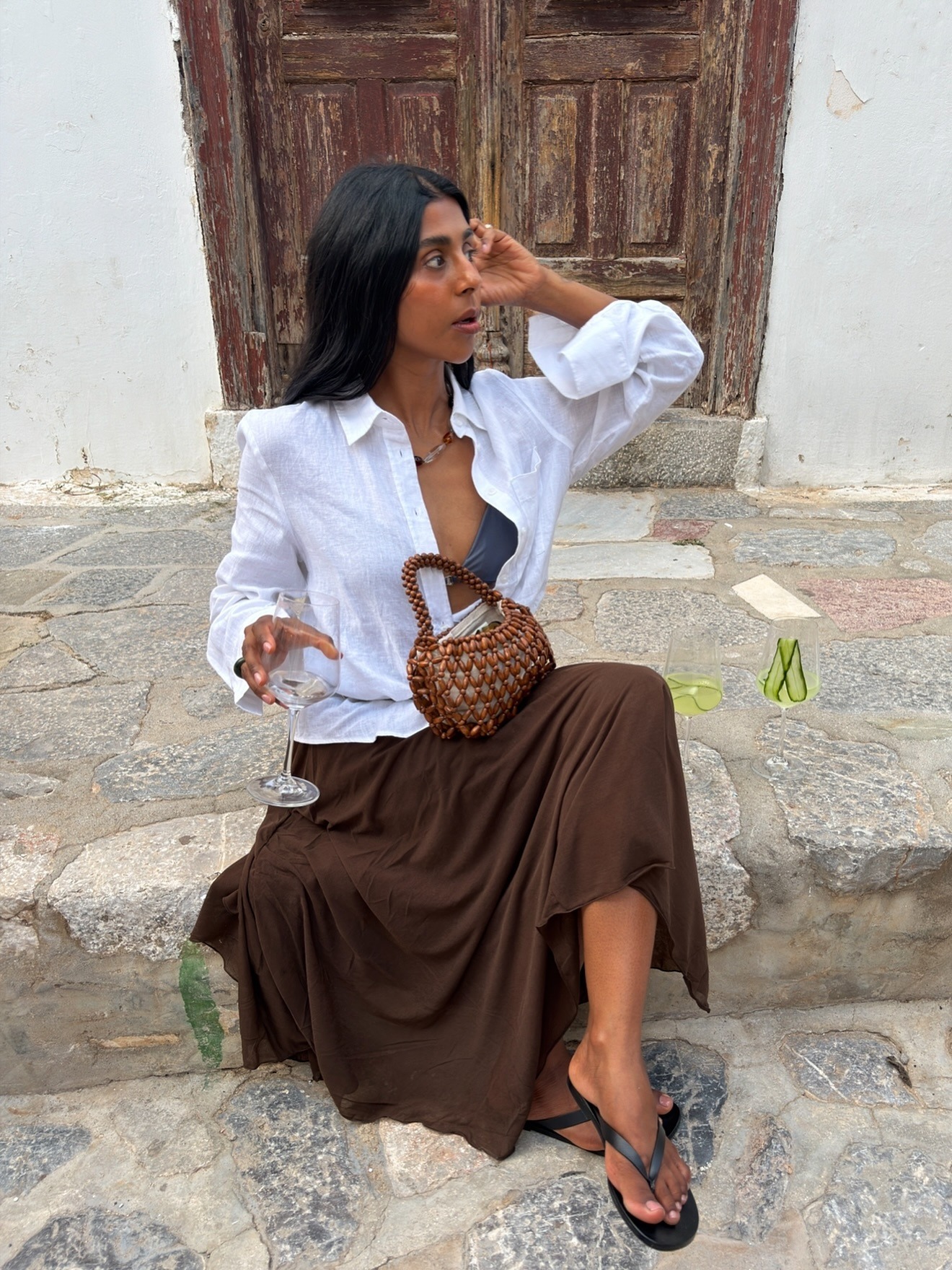 Monikh wearing Mango