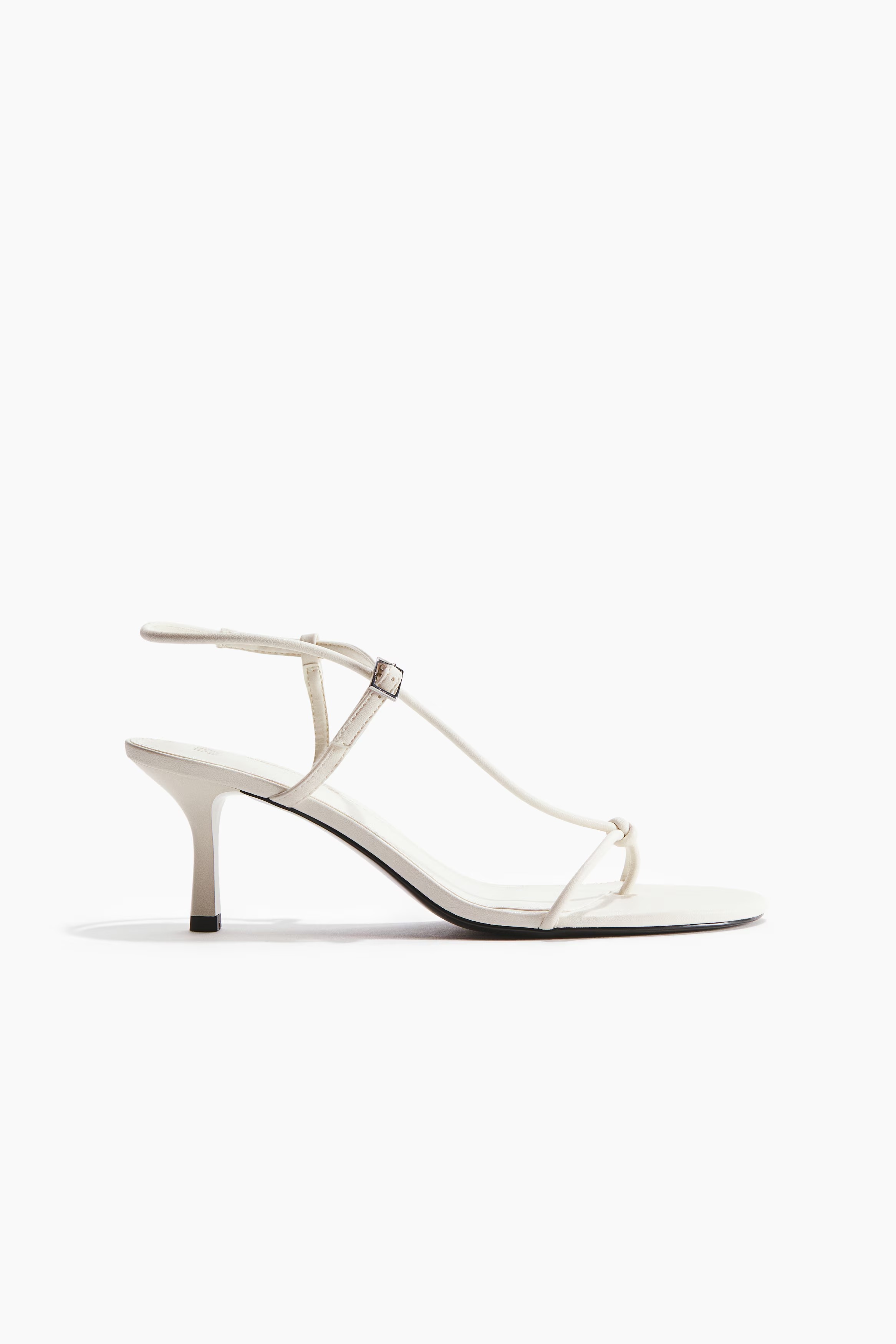 H&M, Heeled Strappy Sandals
