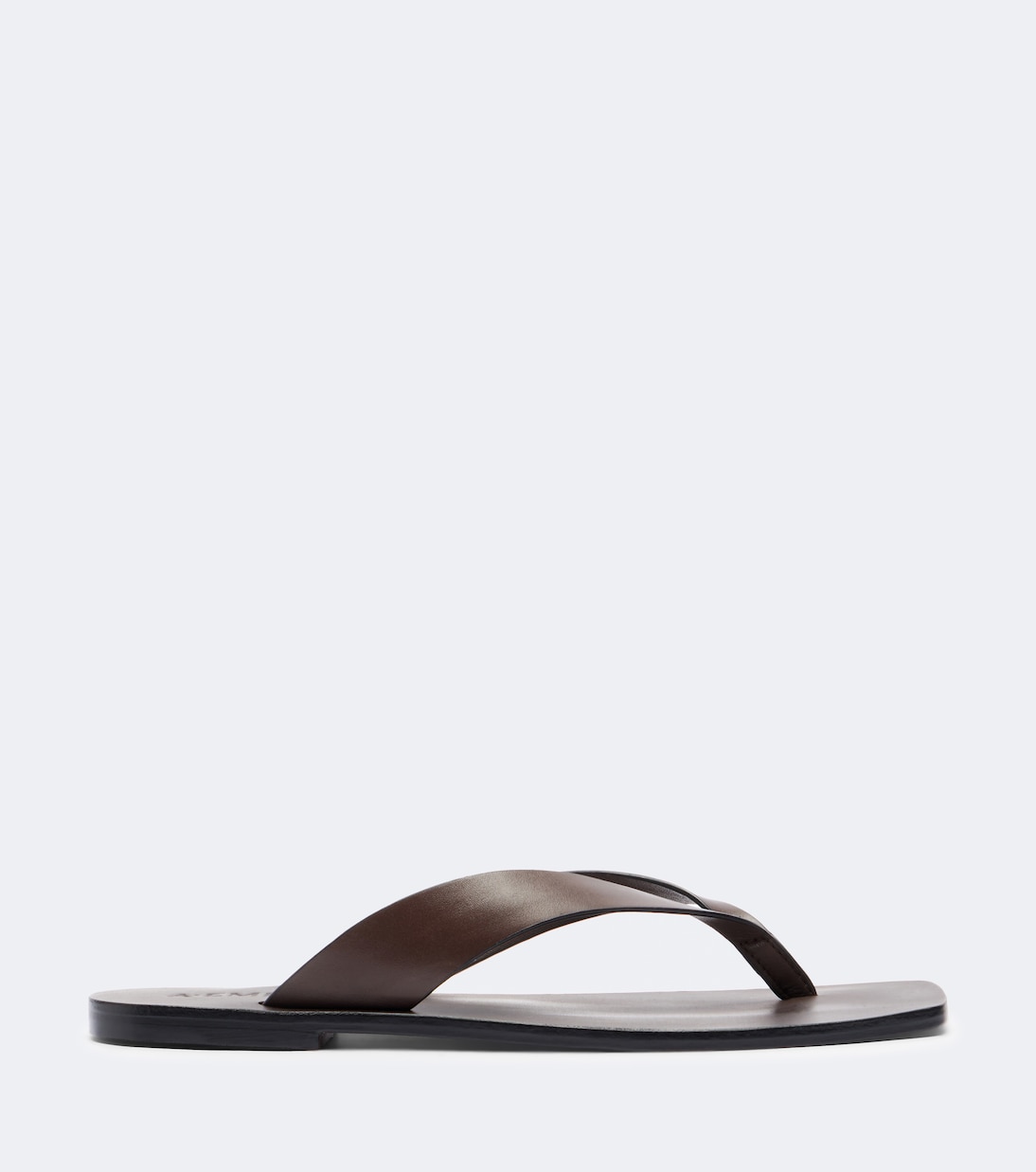 Kinto Leather Thong Sandals in Brown - a Emery