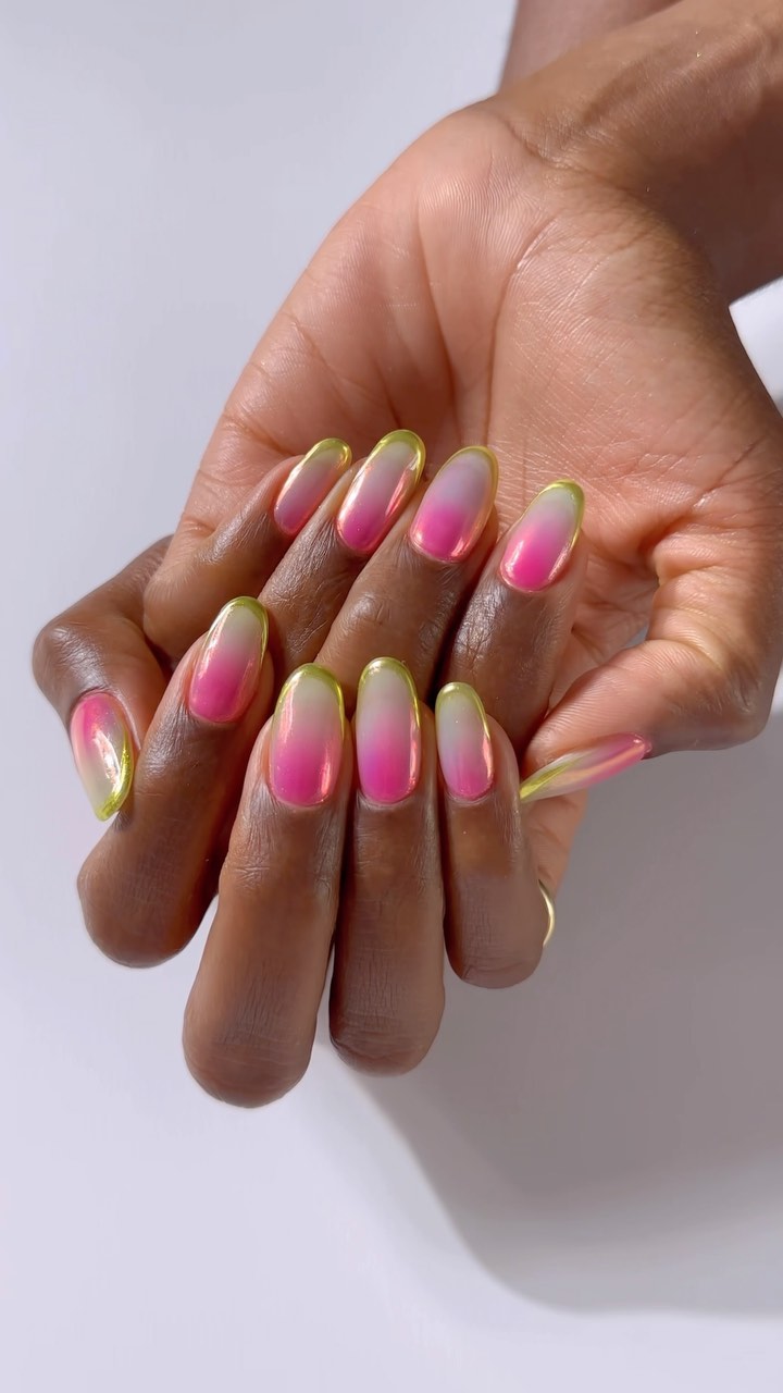 Summer Ombre Nails