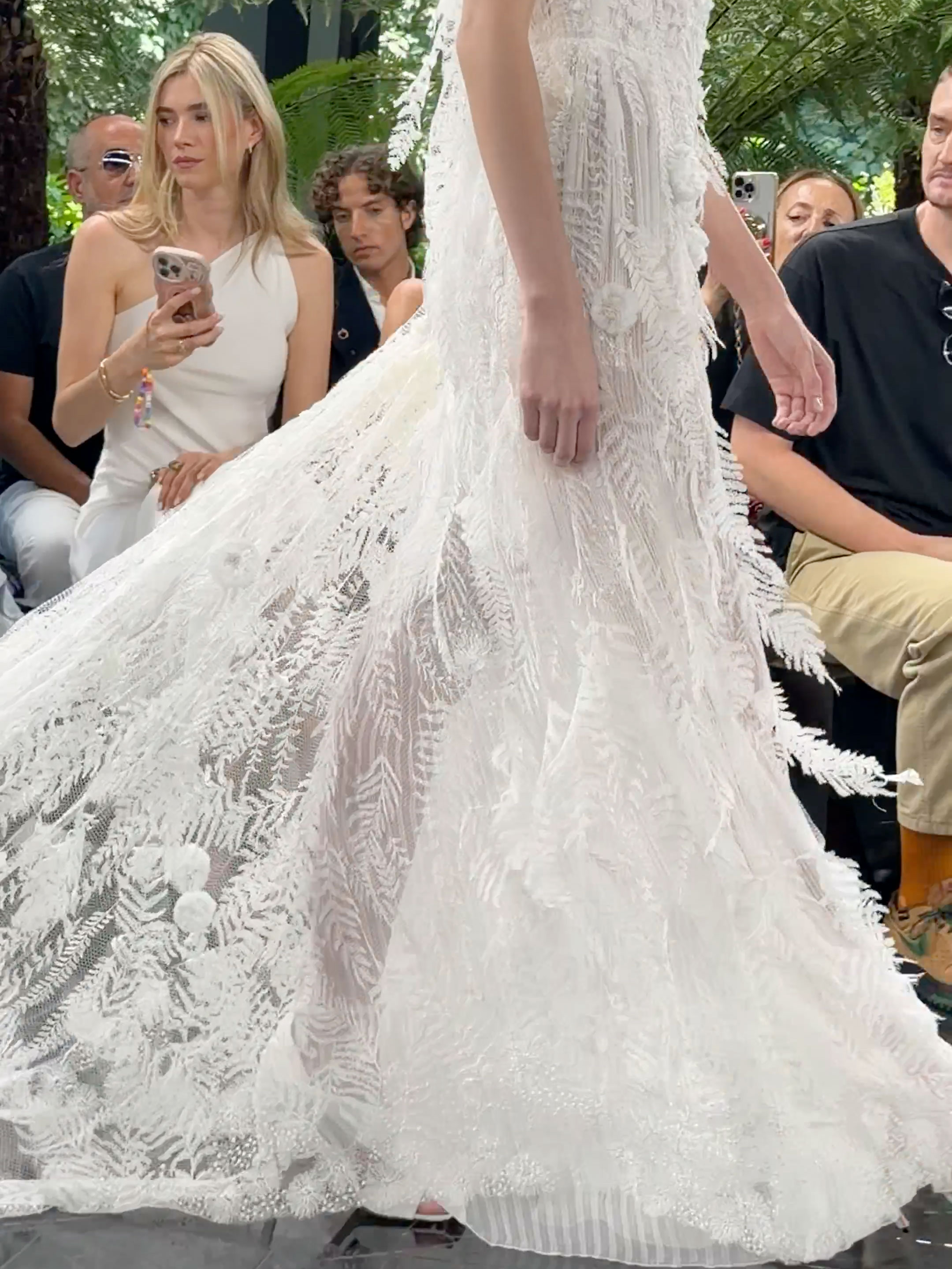 Dior couture wedding dress