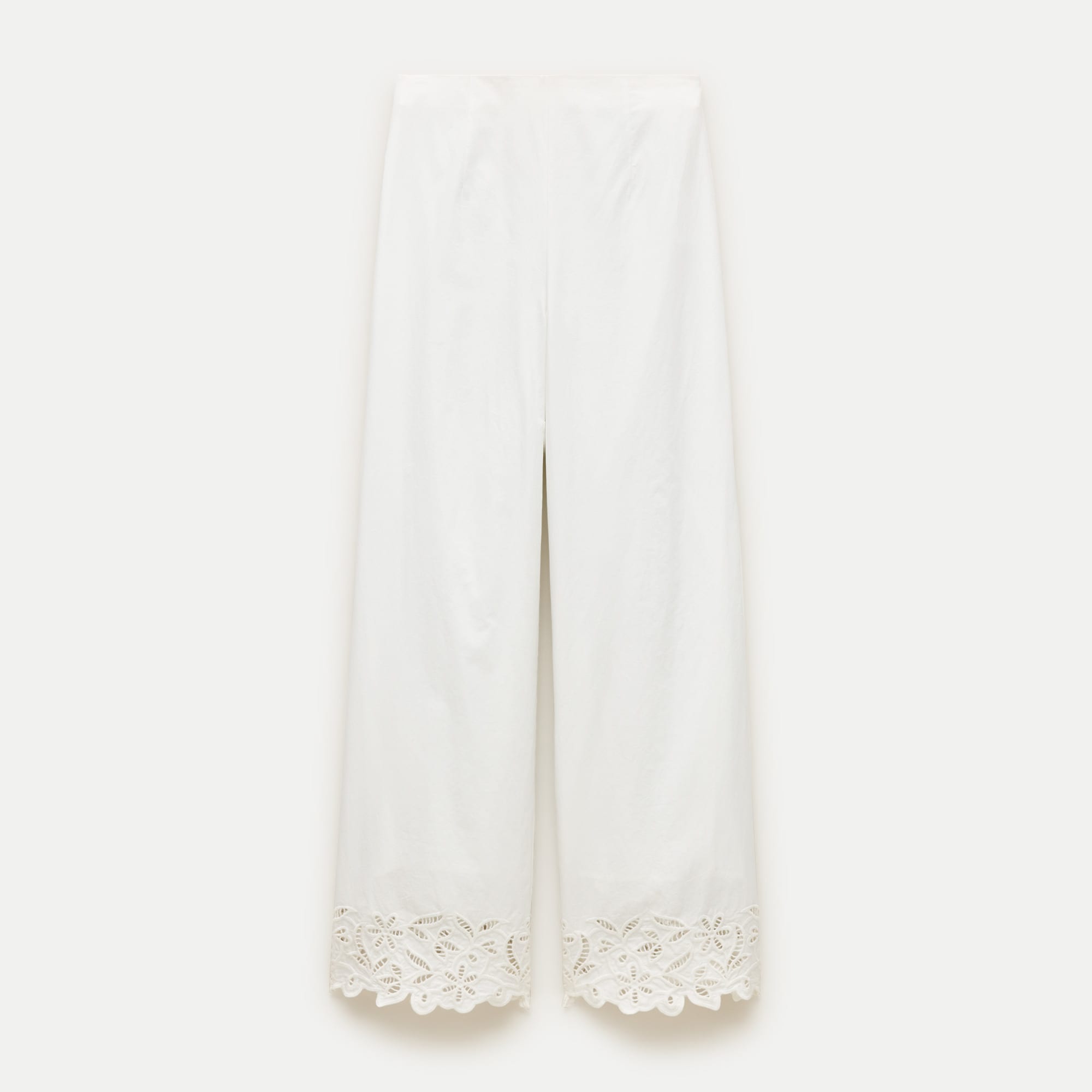 J.Crew Rori Embroidered-Hem Pant