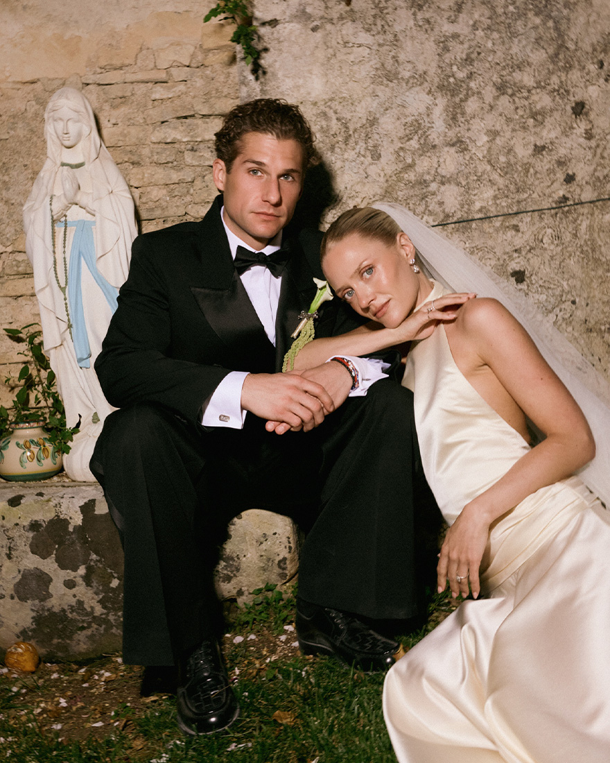 Max and Karoline during the reception.