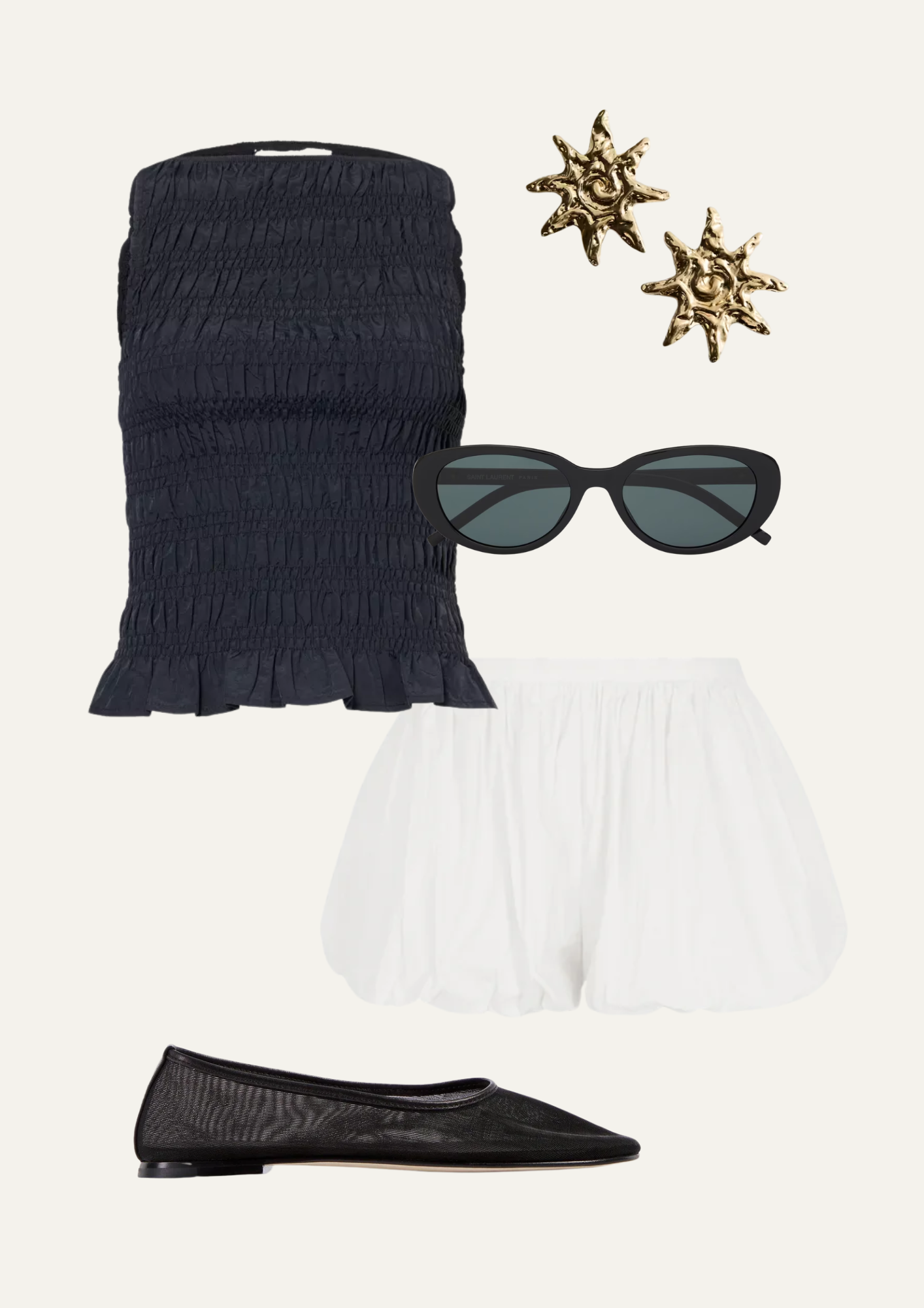Balloon shorts outfits