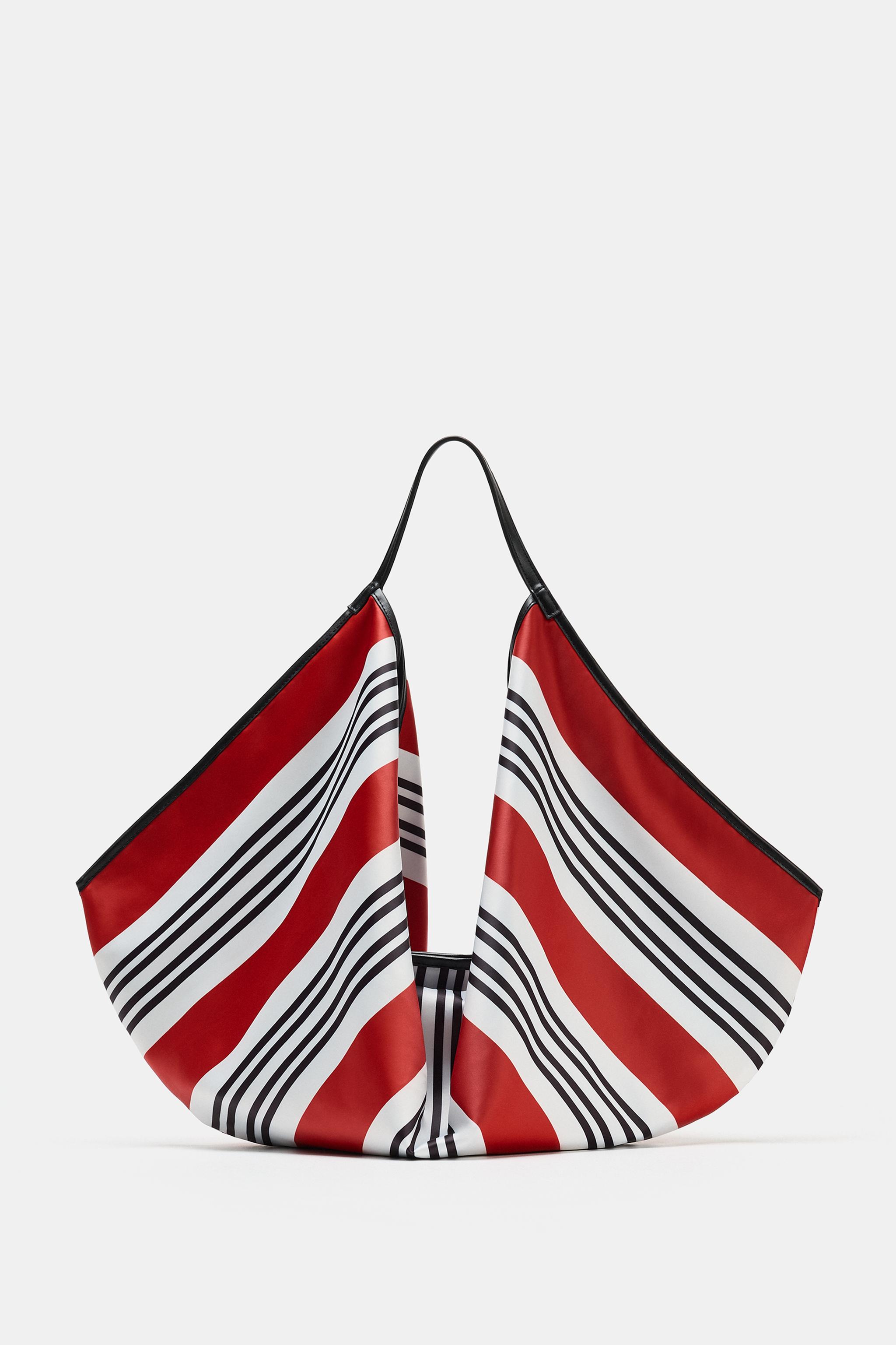 Printed Maxi Bag - Red - One Size Only