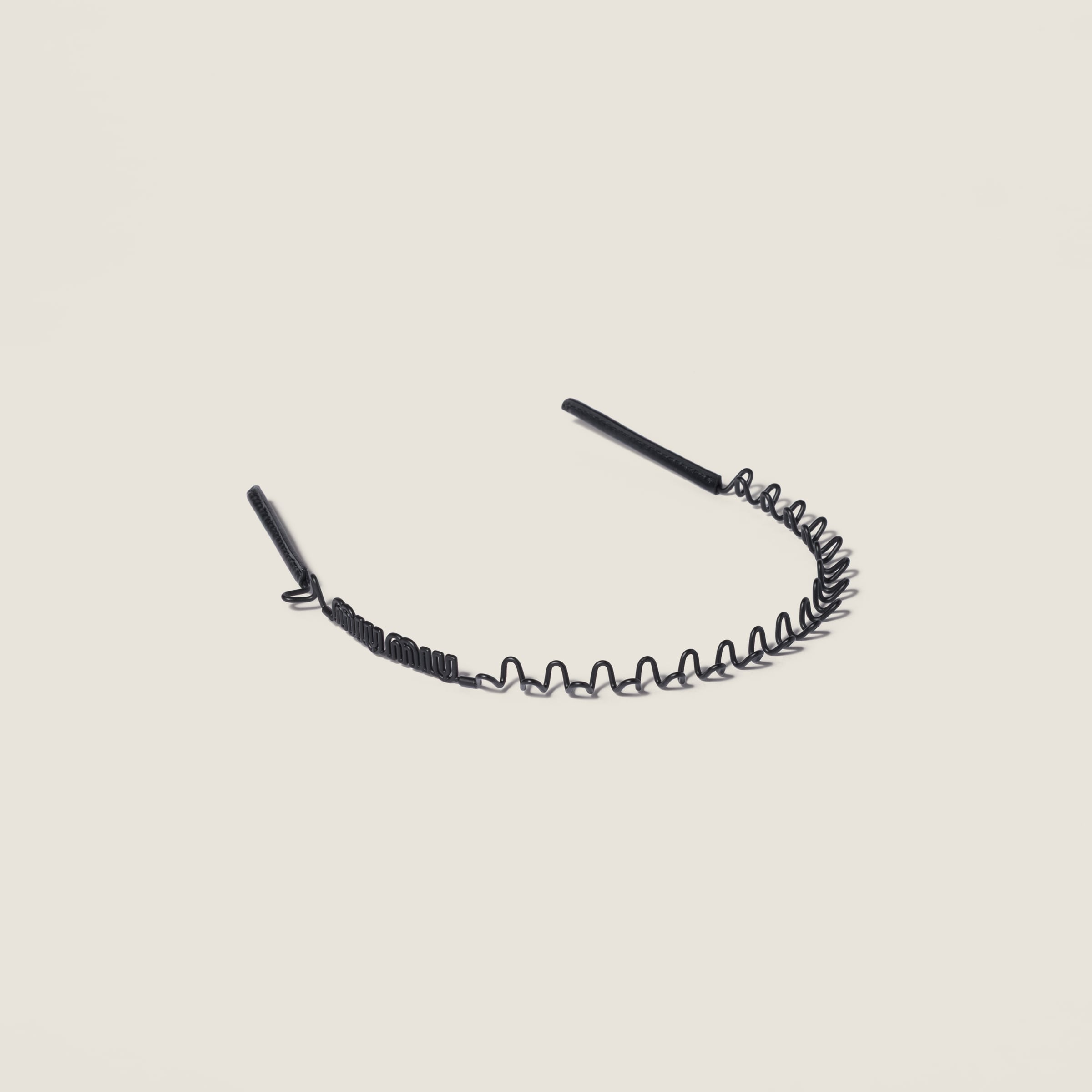 Metal and Leather Headband