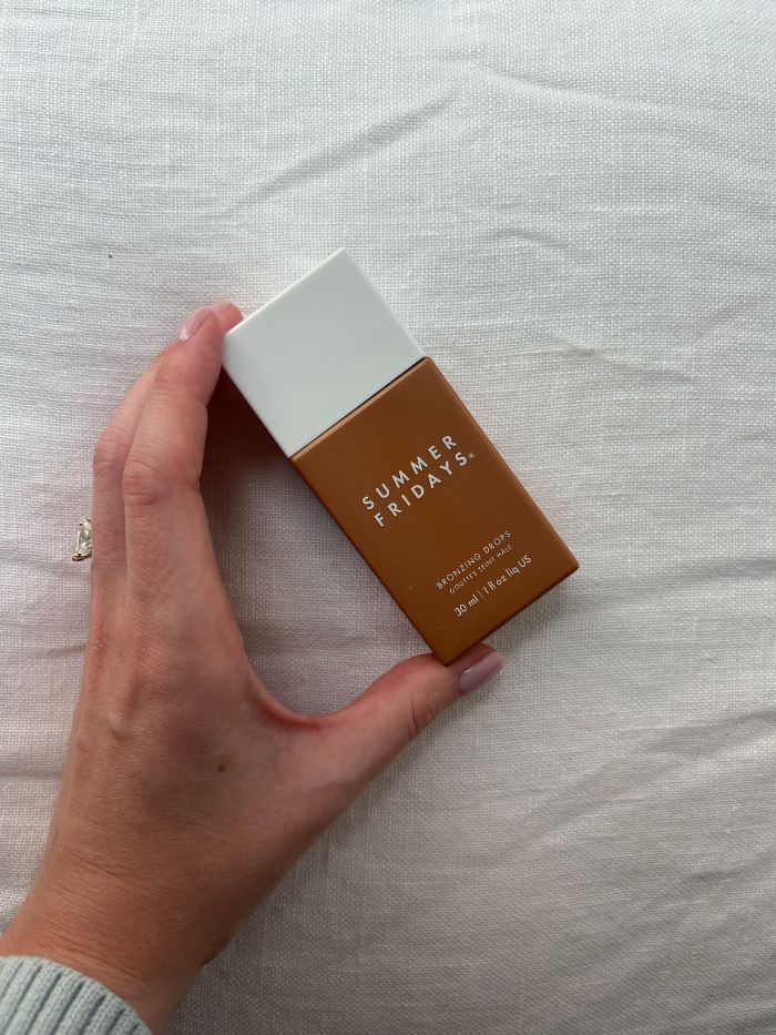 A picture of the Summer Fridays bronzing drops
