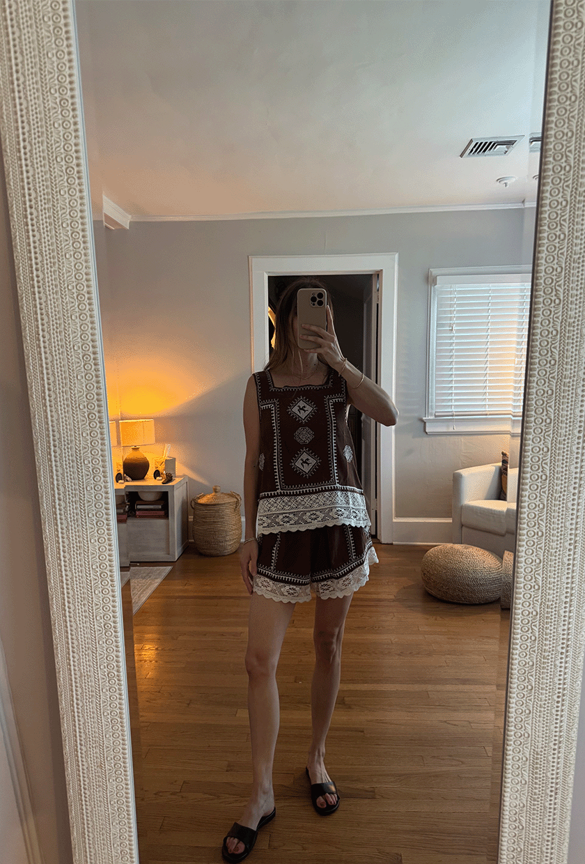 Tessa Faye O&rsquo;Connell wearing The Great.