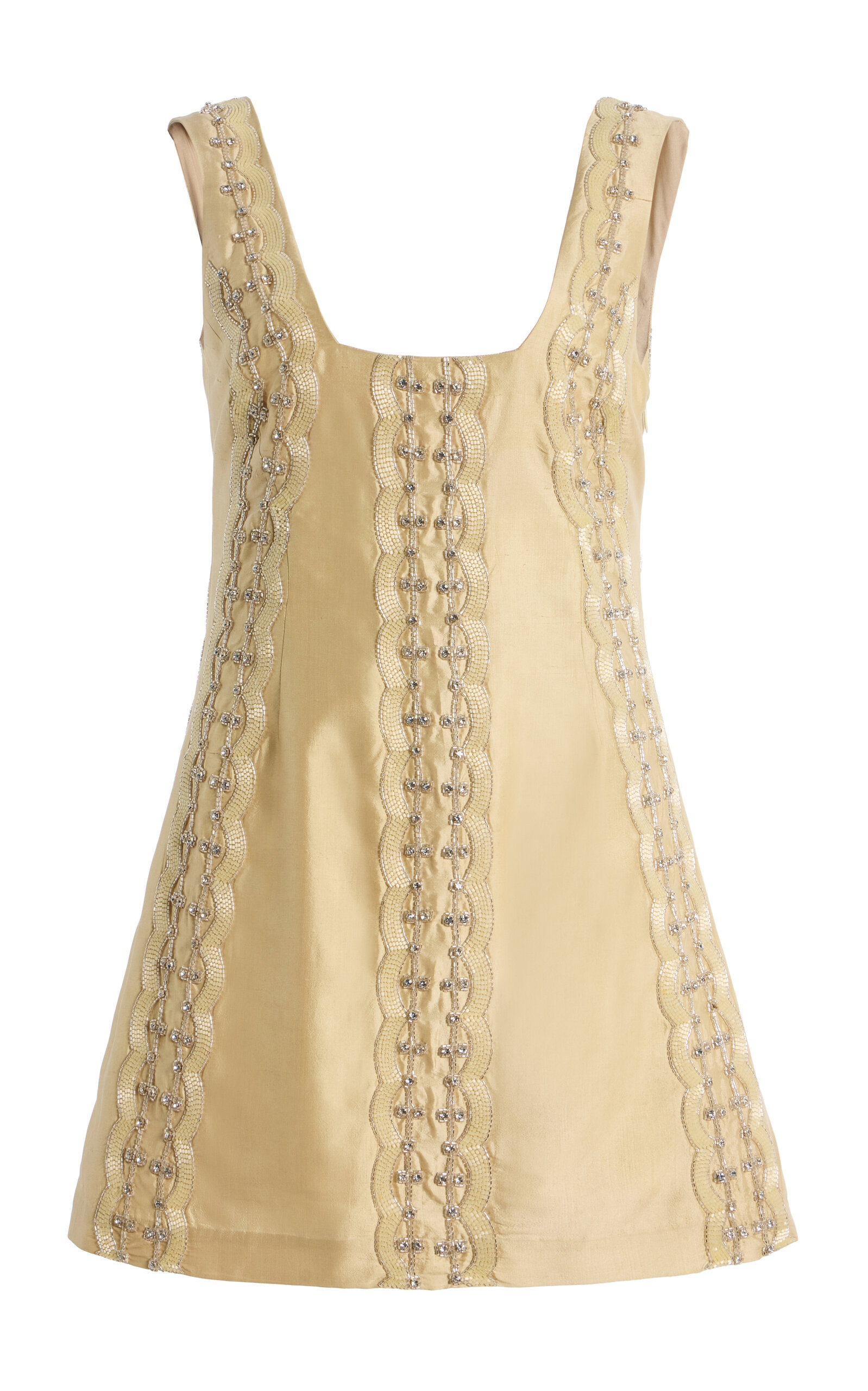 Elaiza Silk Mini Dress