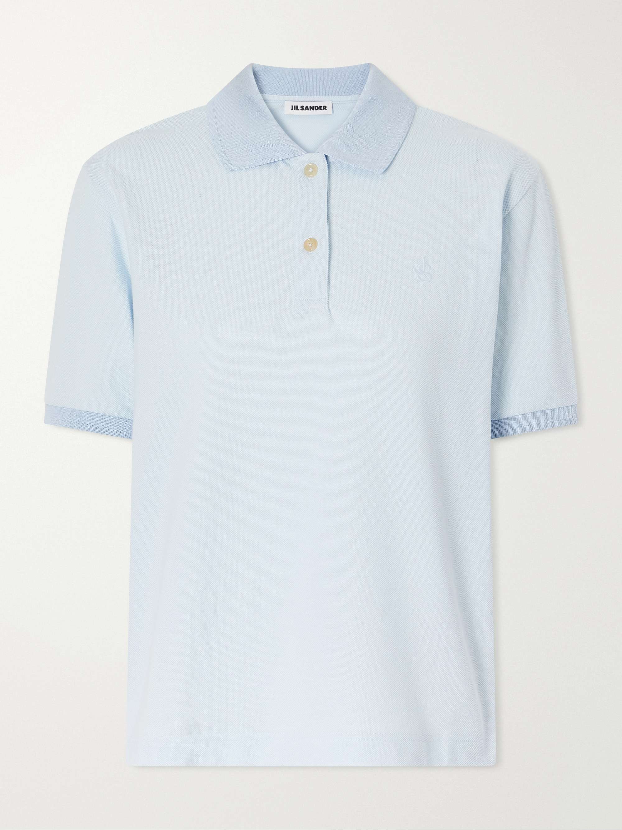 Logo-Embroidered Cotton-Piqué Polo Shirt