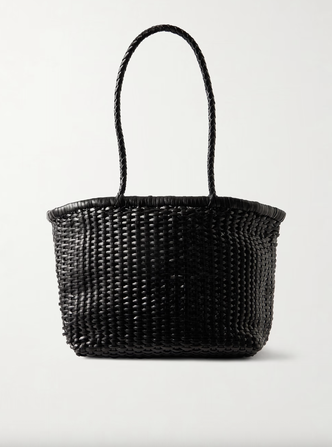 Dragon Diffusion B Weave Small Woven Leather Tote