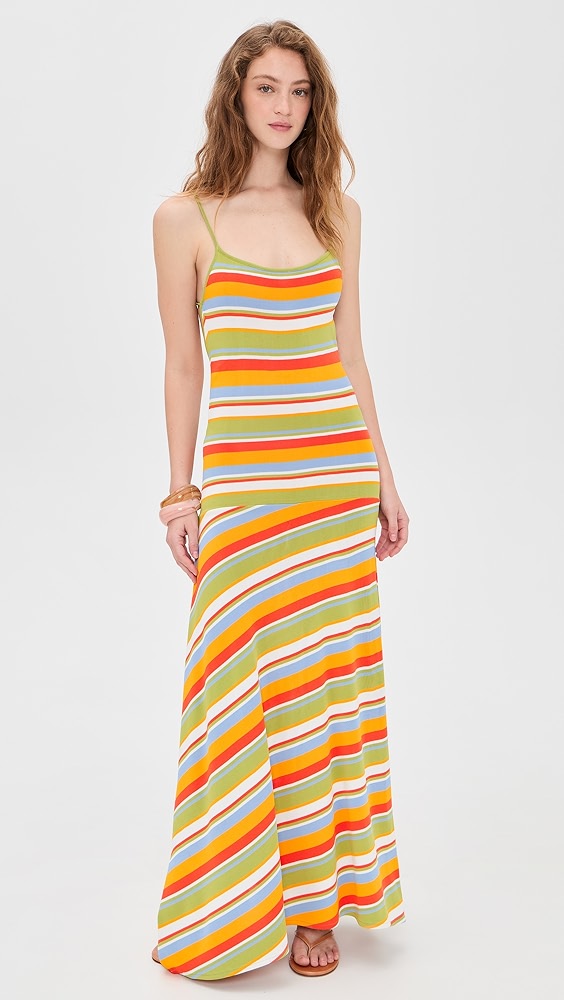 The Lottie Dress - St. Barths Stripe