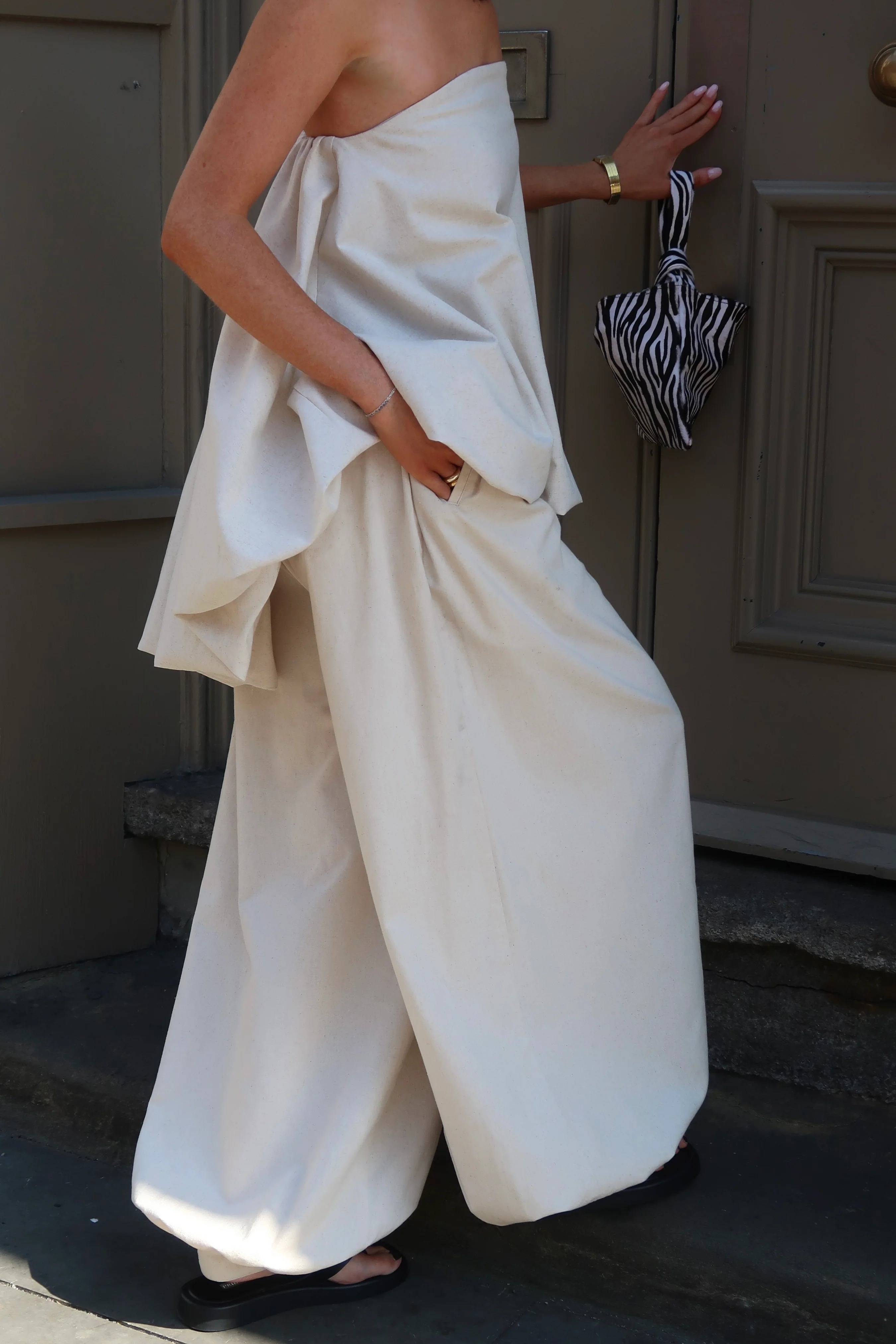 Atelier Ninety Five, Linen Balloon Trouser