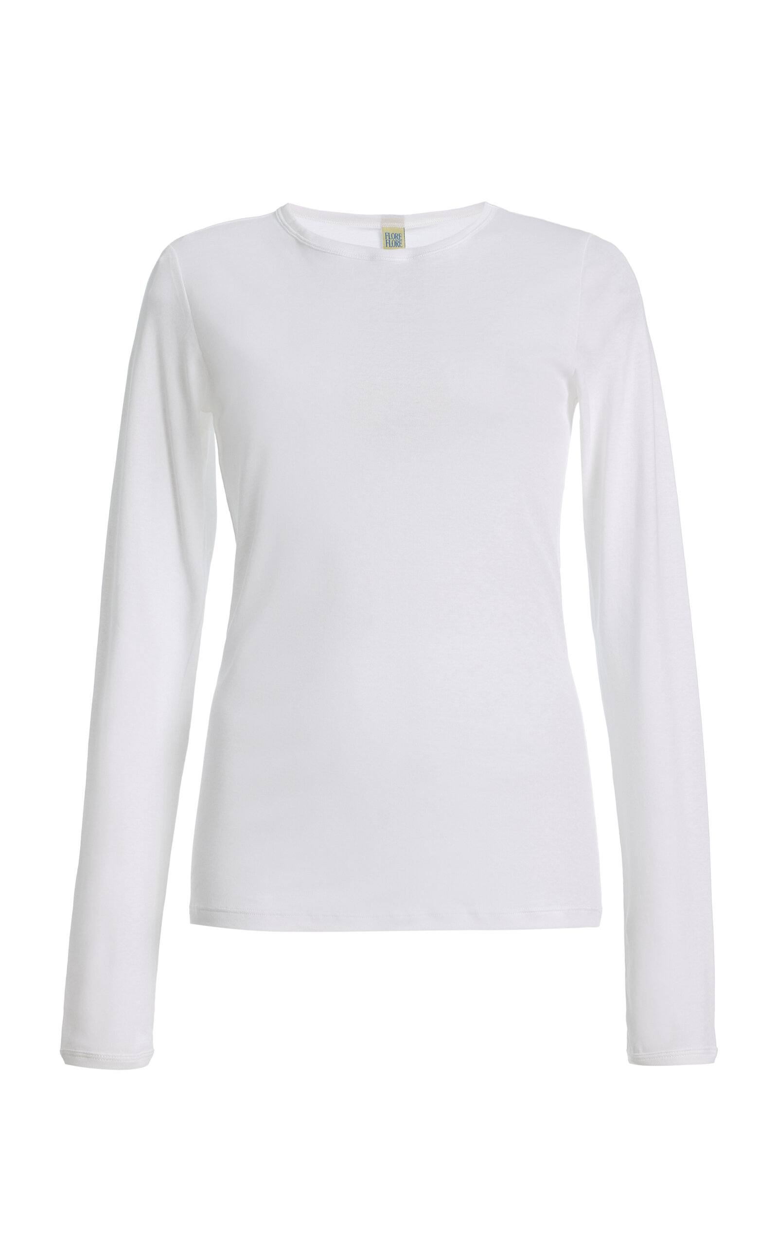 Olivia Long-Sleeved Cotton Top