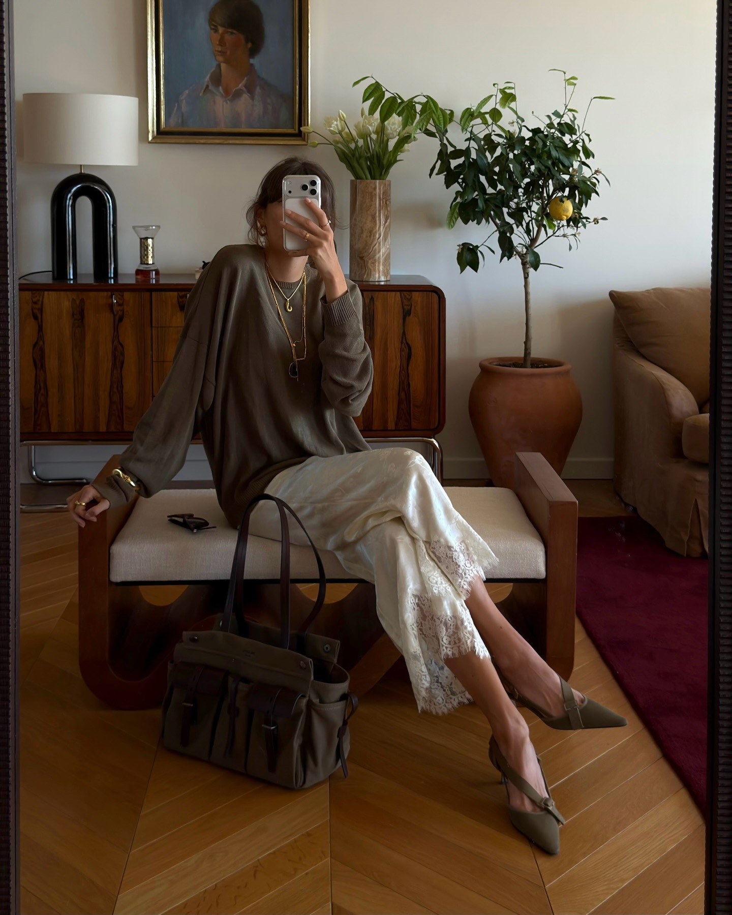 @juliesfi wearing a fall outfit