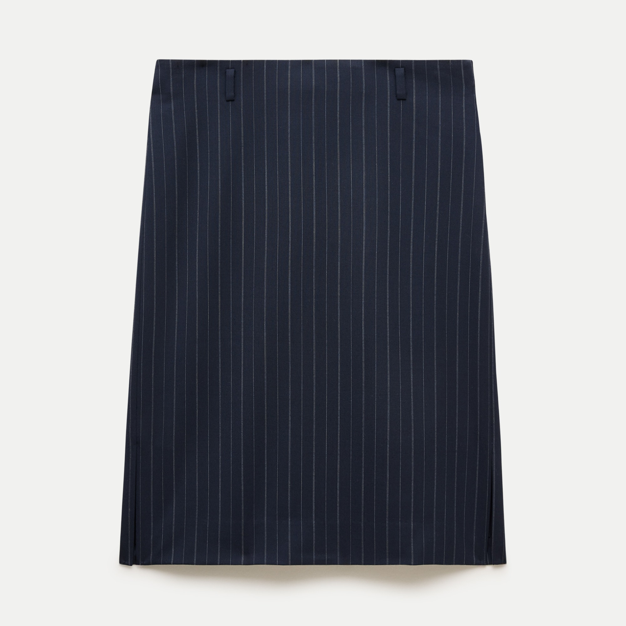 No. 2 Pencil&reg; Skirt in Pinstriped Wool Blend