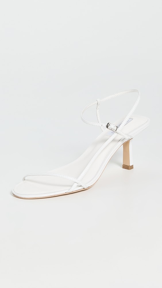 Caprice Heel Sandals - White