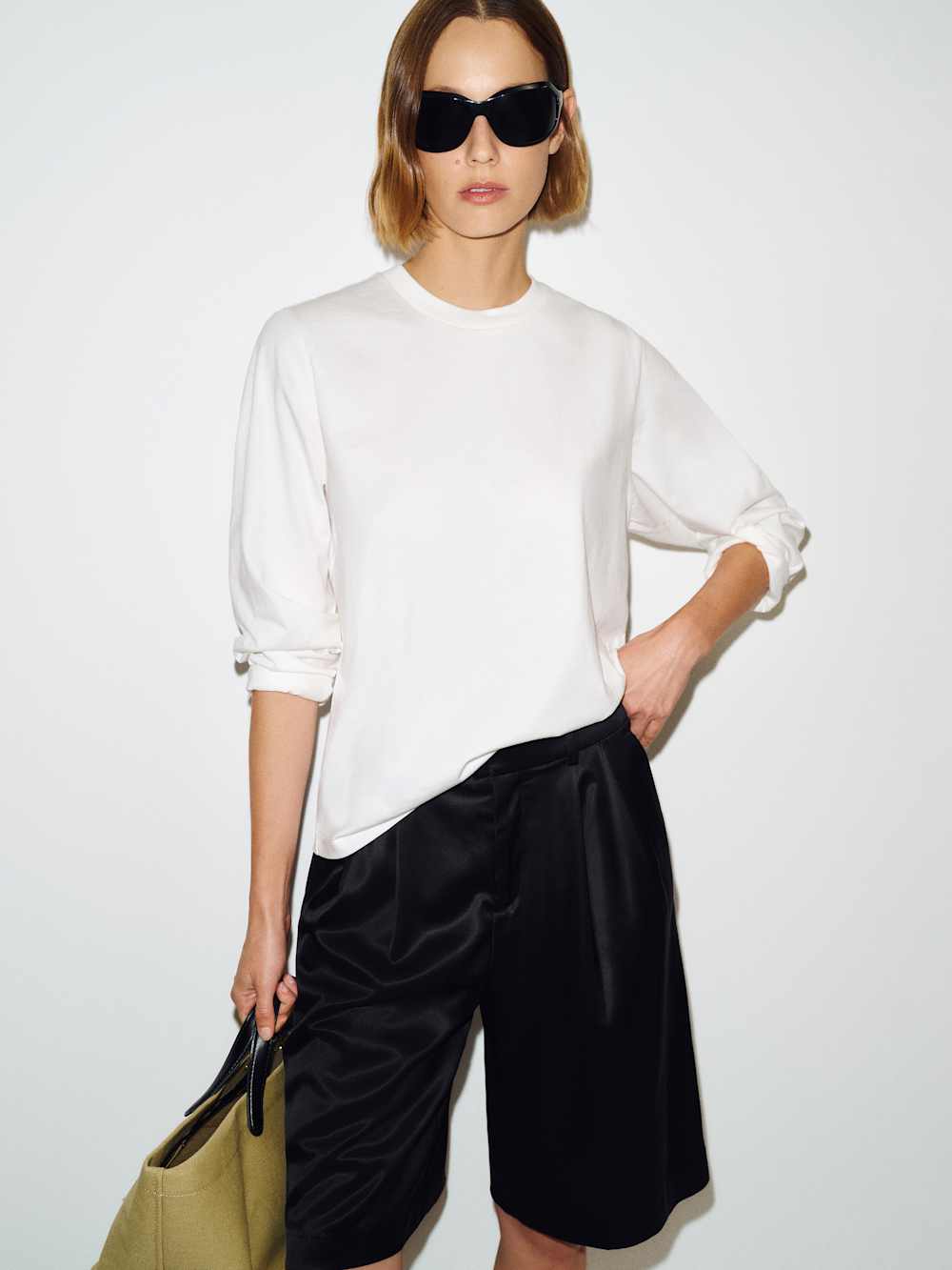 Asher Oversized Long Sleeve Tee