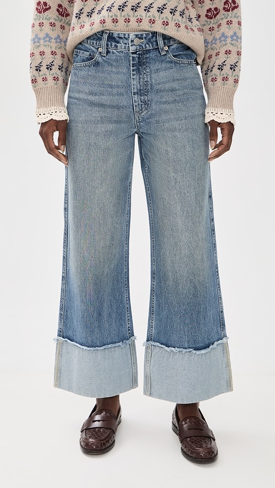 Zayna Denim Straight Leg Jeans - Blue