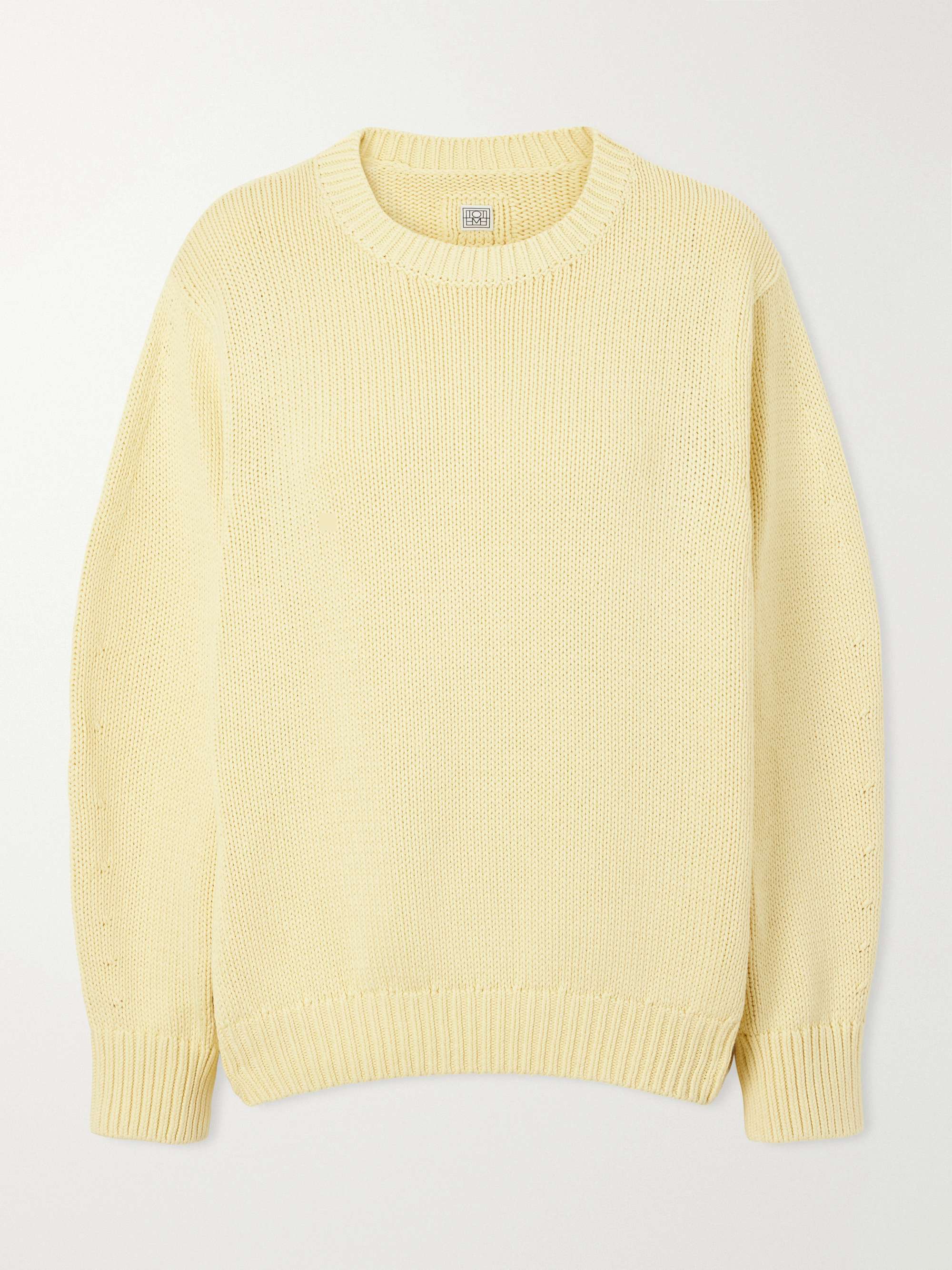 Oversized Organic Cotton-Blend Sweater