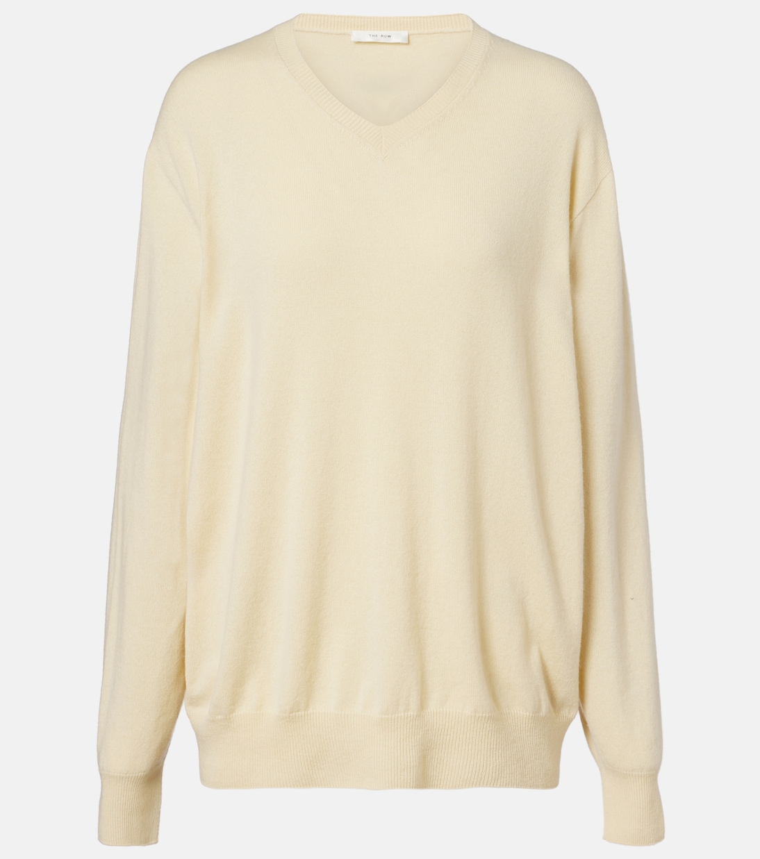Migeia Cashmere Sweater in Yellow - the Row